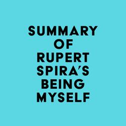 Summary of Rupert Spira's Being Myself