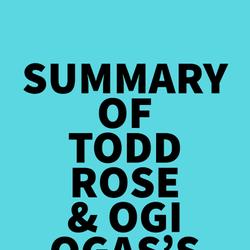 Summary of Todd Rose & Ogi Ogas's Dark Horse