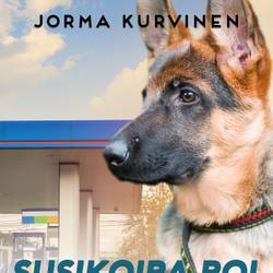 Susikoira Roi kesäduunissa