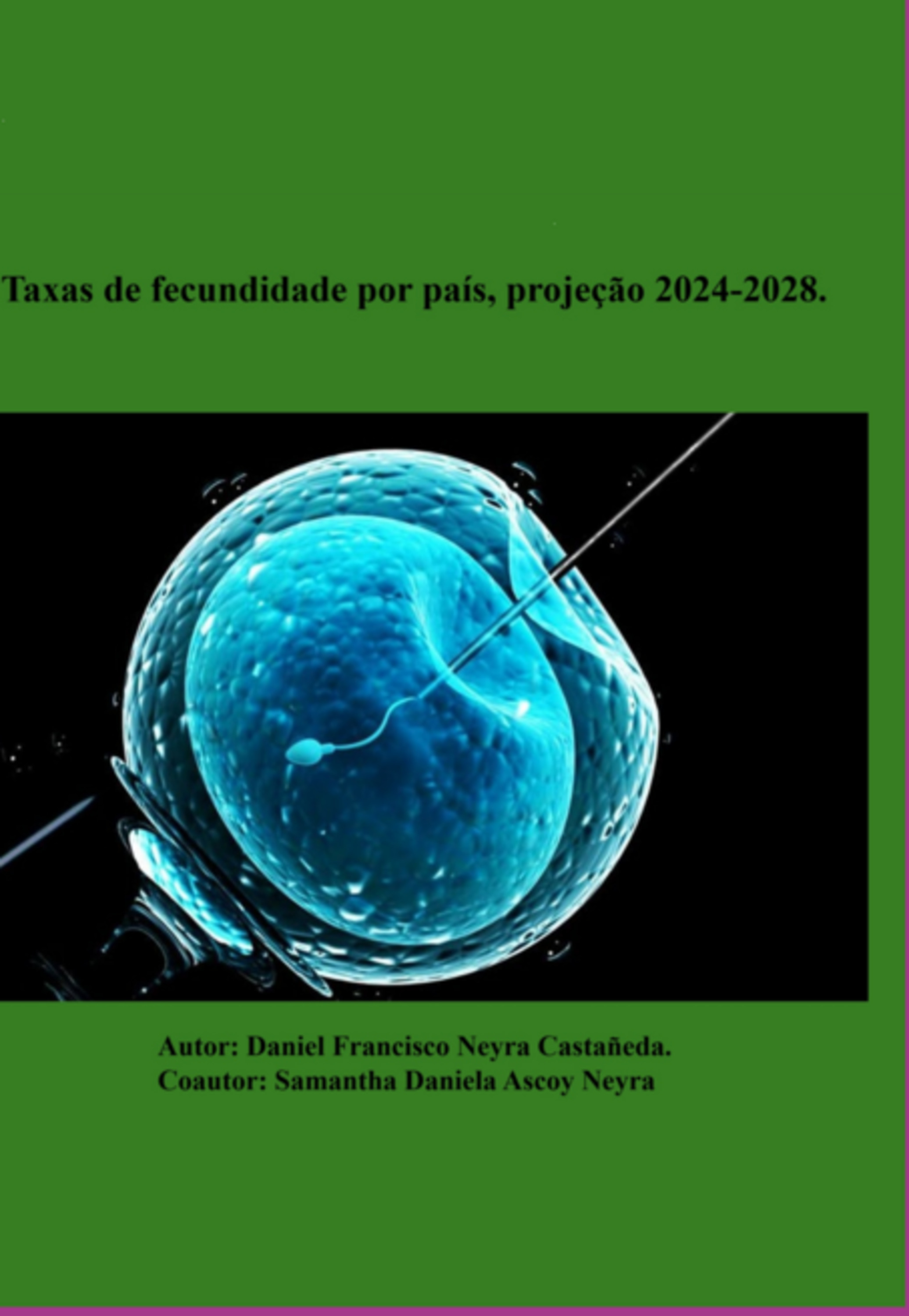 Taxas De Fecundidade Por País, Projeção 2024-2028.