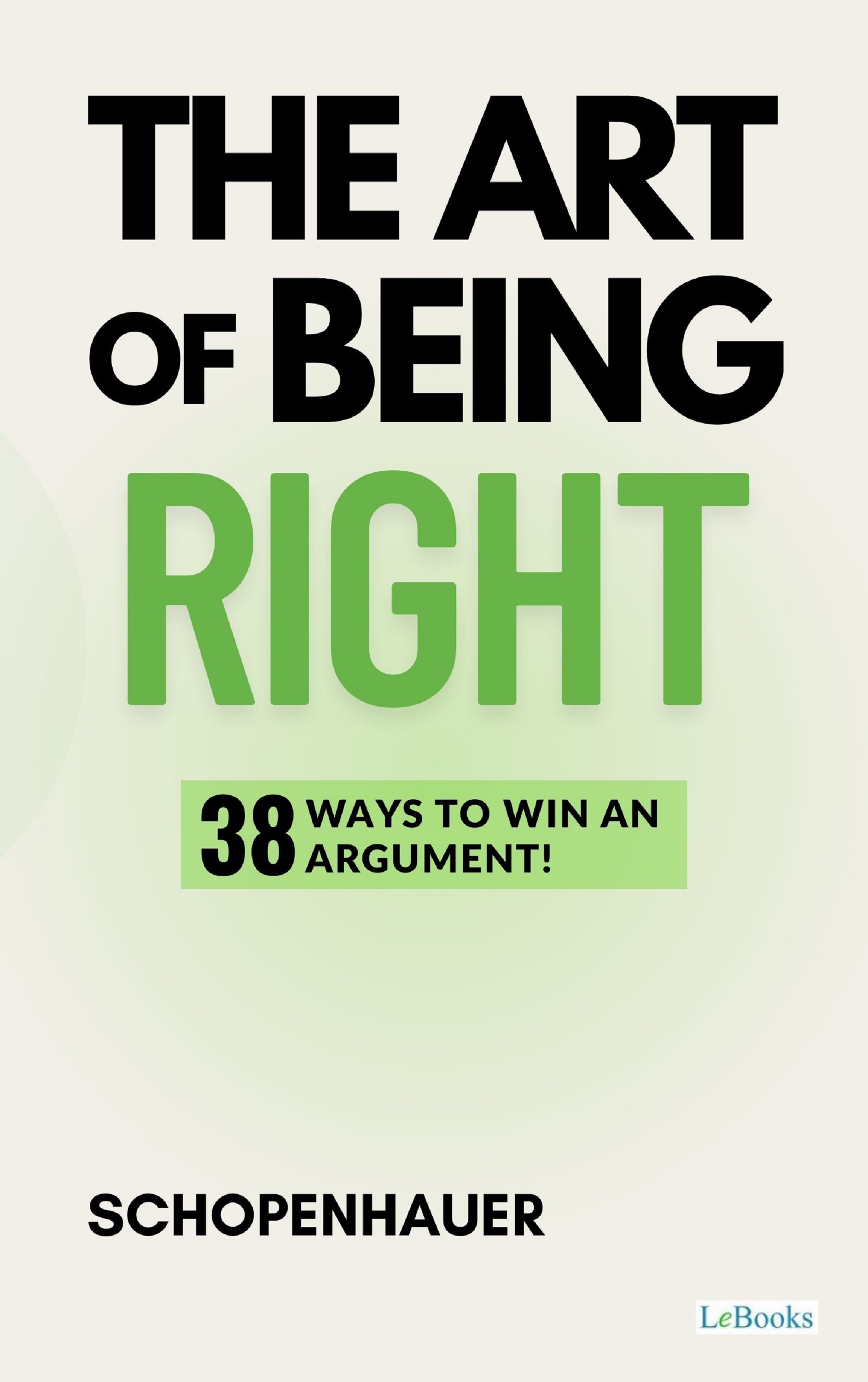 The Art of being right - Schopenhauer