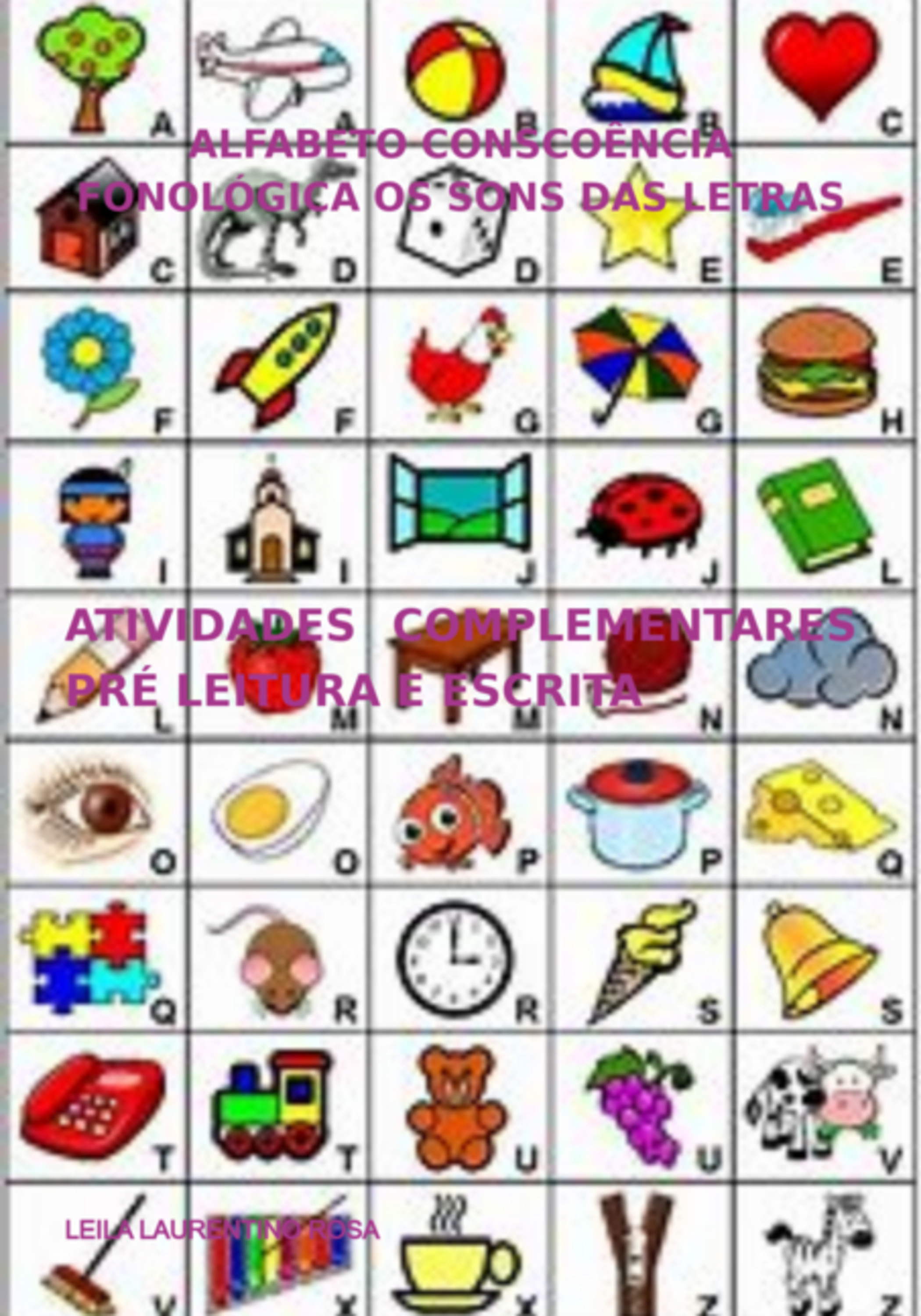 Trabalhando Com As Letras Do Alfabeto