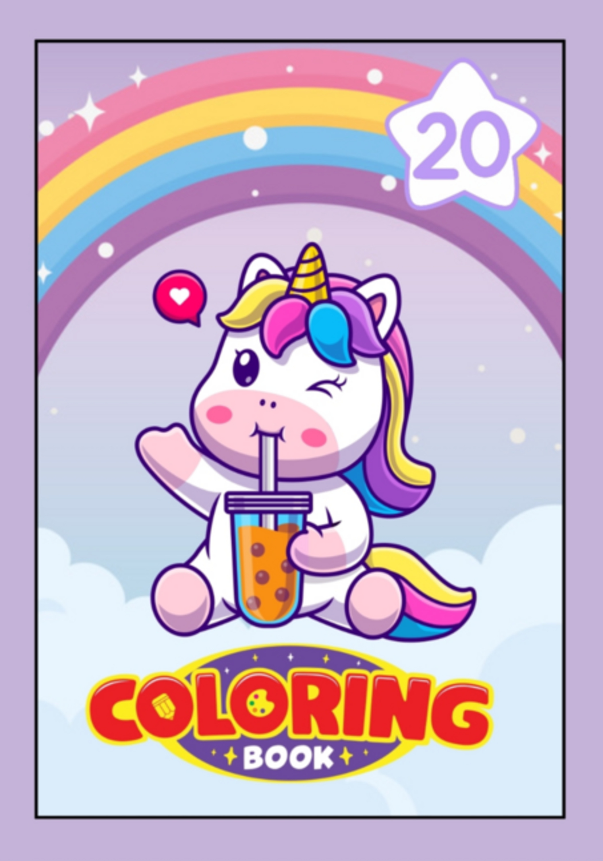 Unicorn Coloring Book