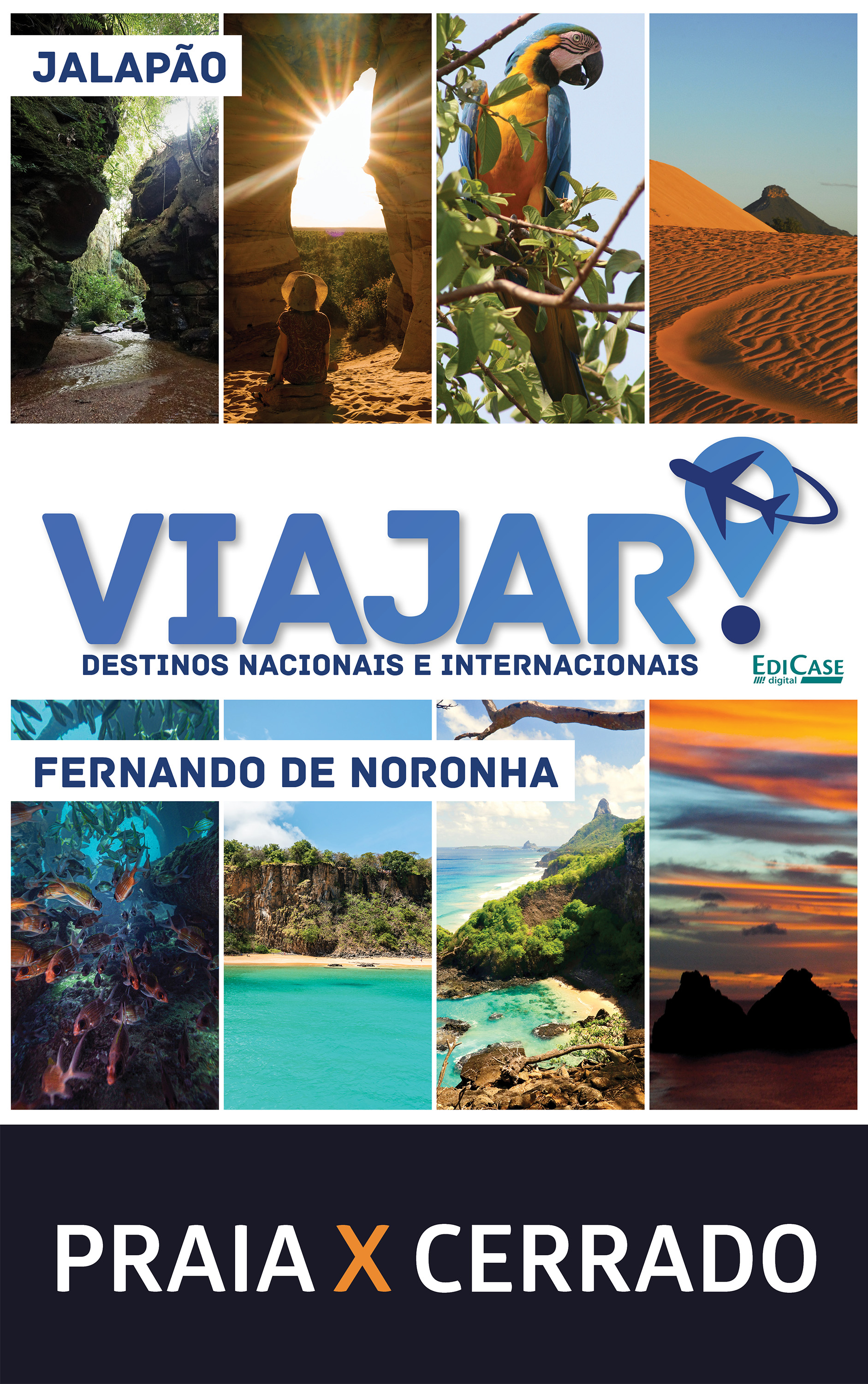 Viajar - Praia X Cerrado