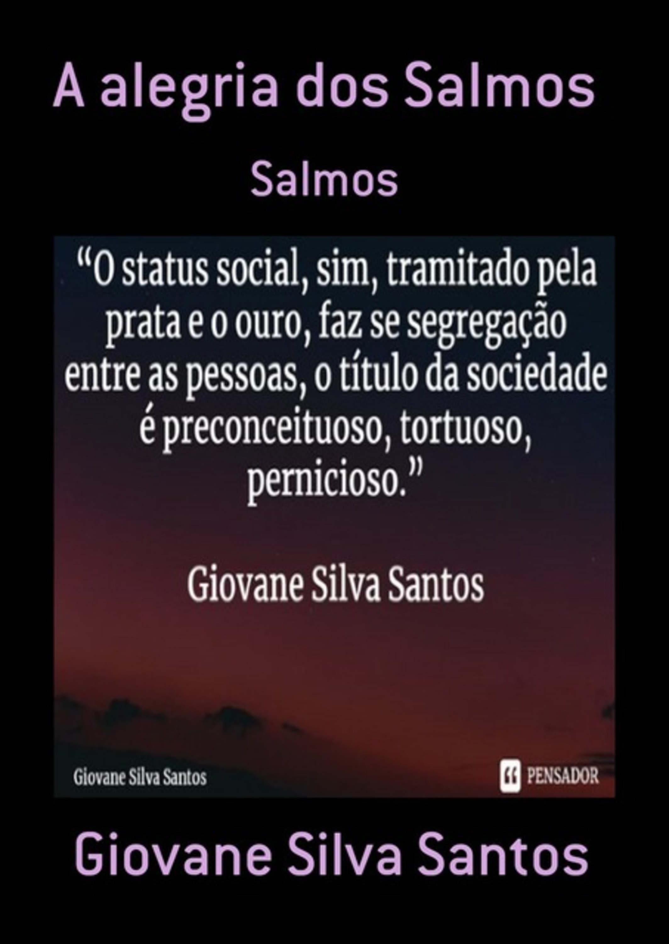 A Alegria Dos Salmos