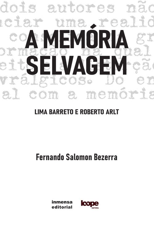 A memória selvagem