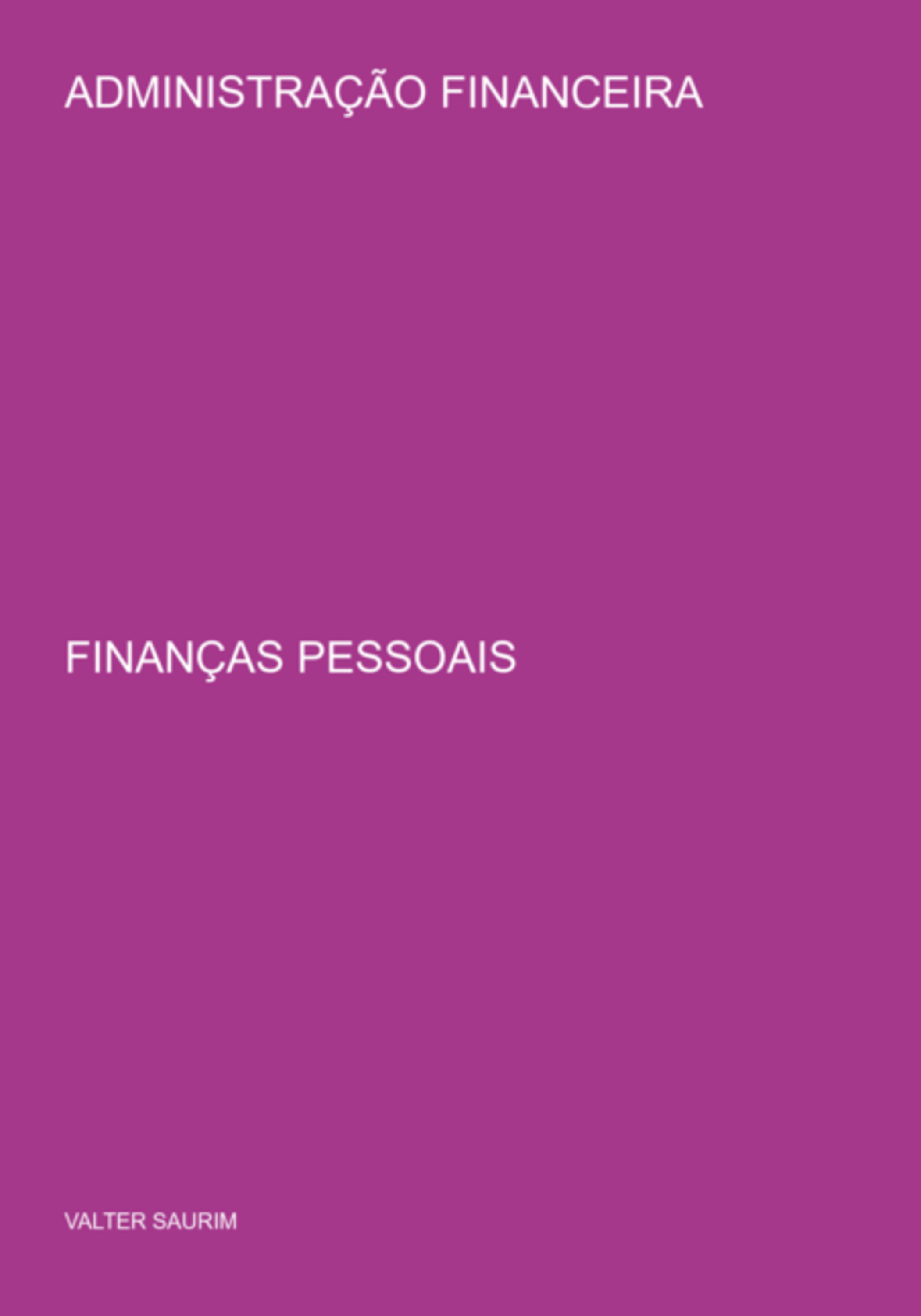 Administração Financeira