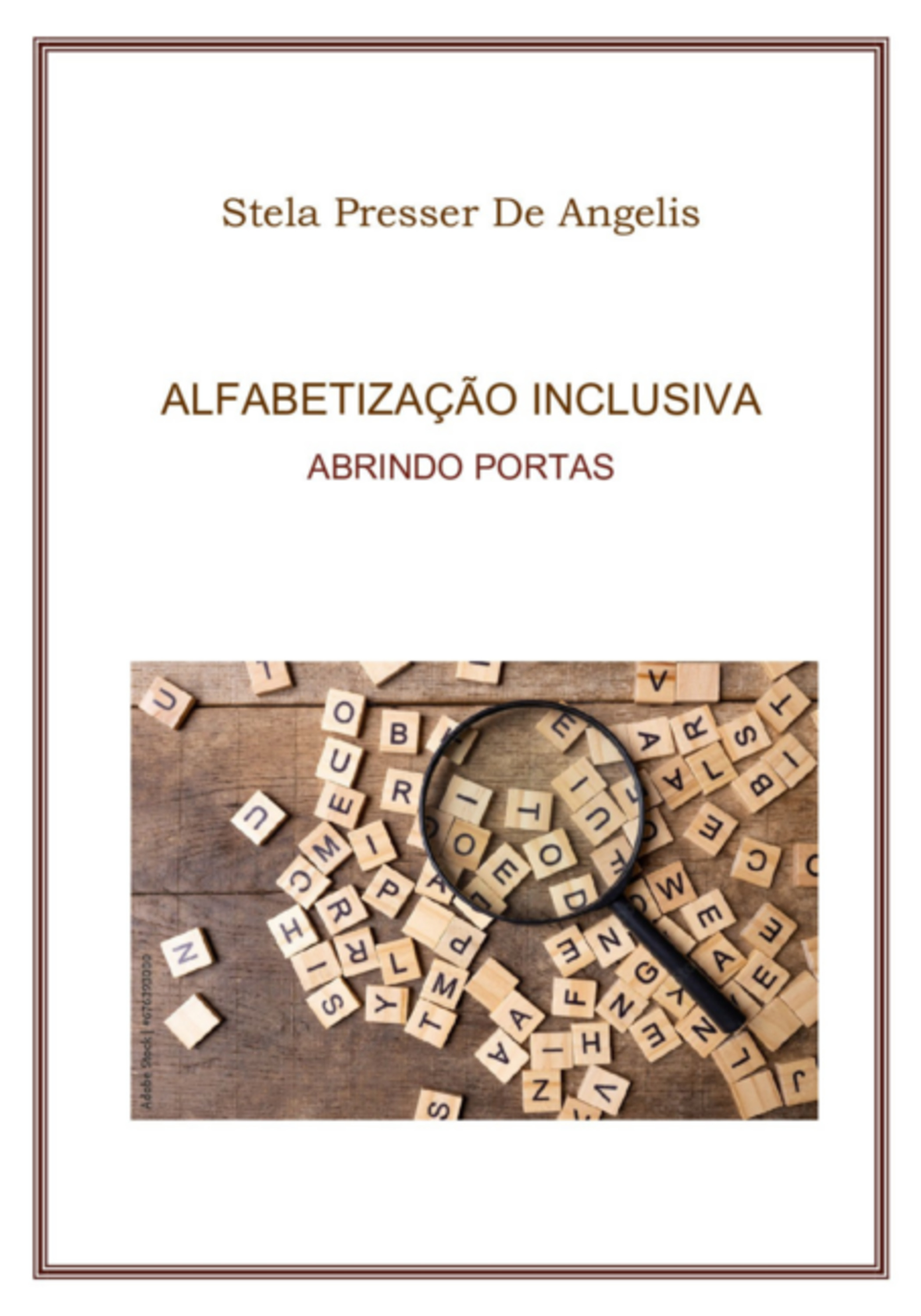 Alfabetização Inclusiva – Eja