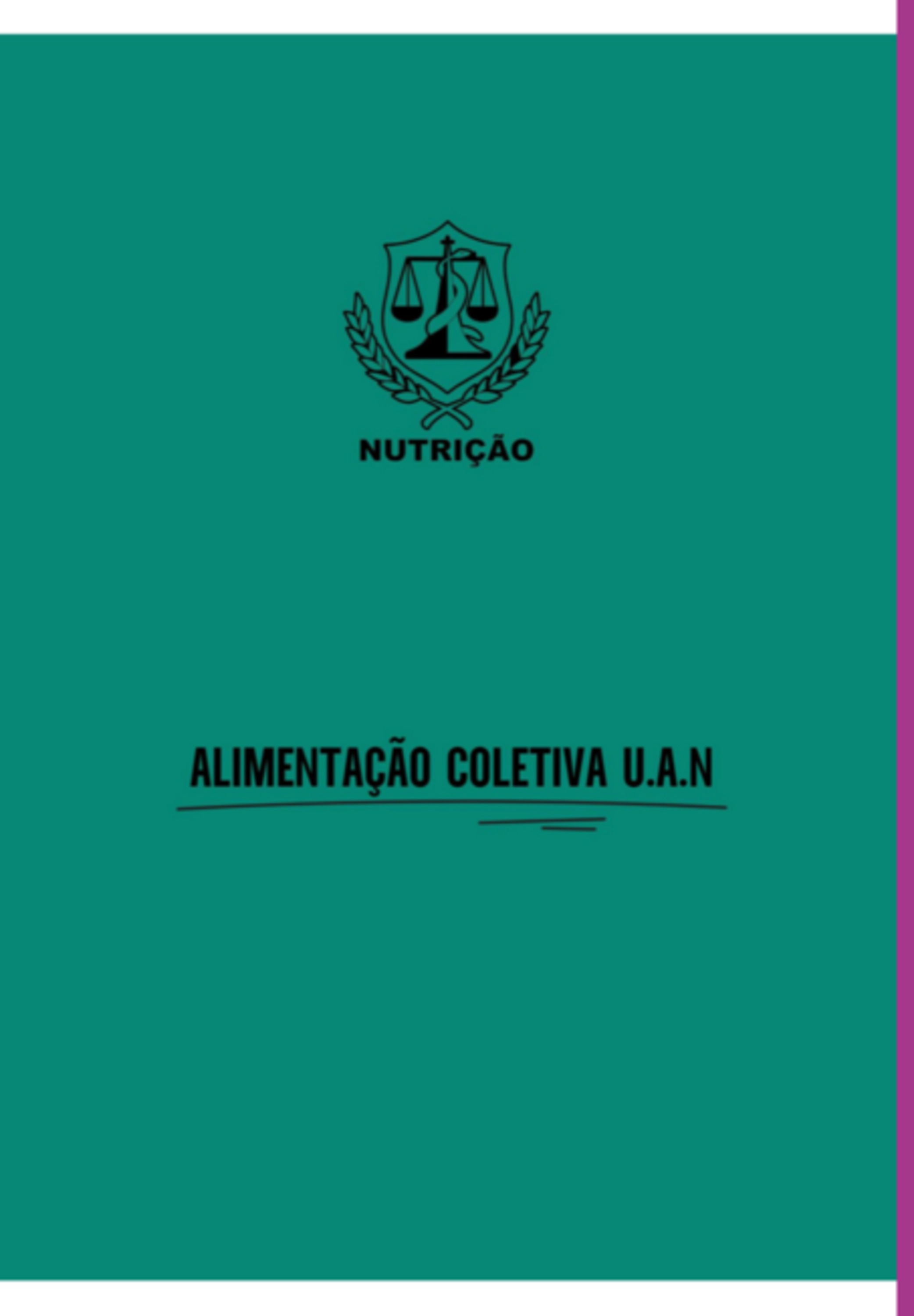 Alimentação Coletiva Uan