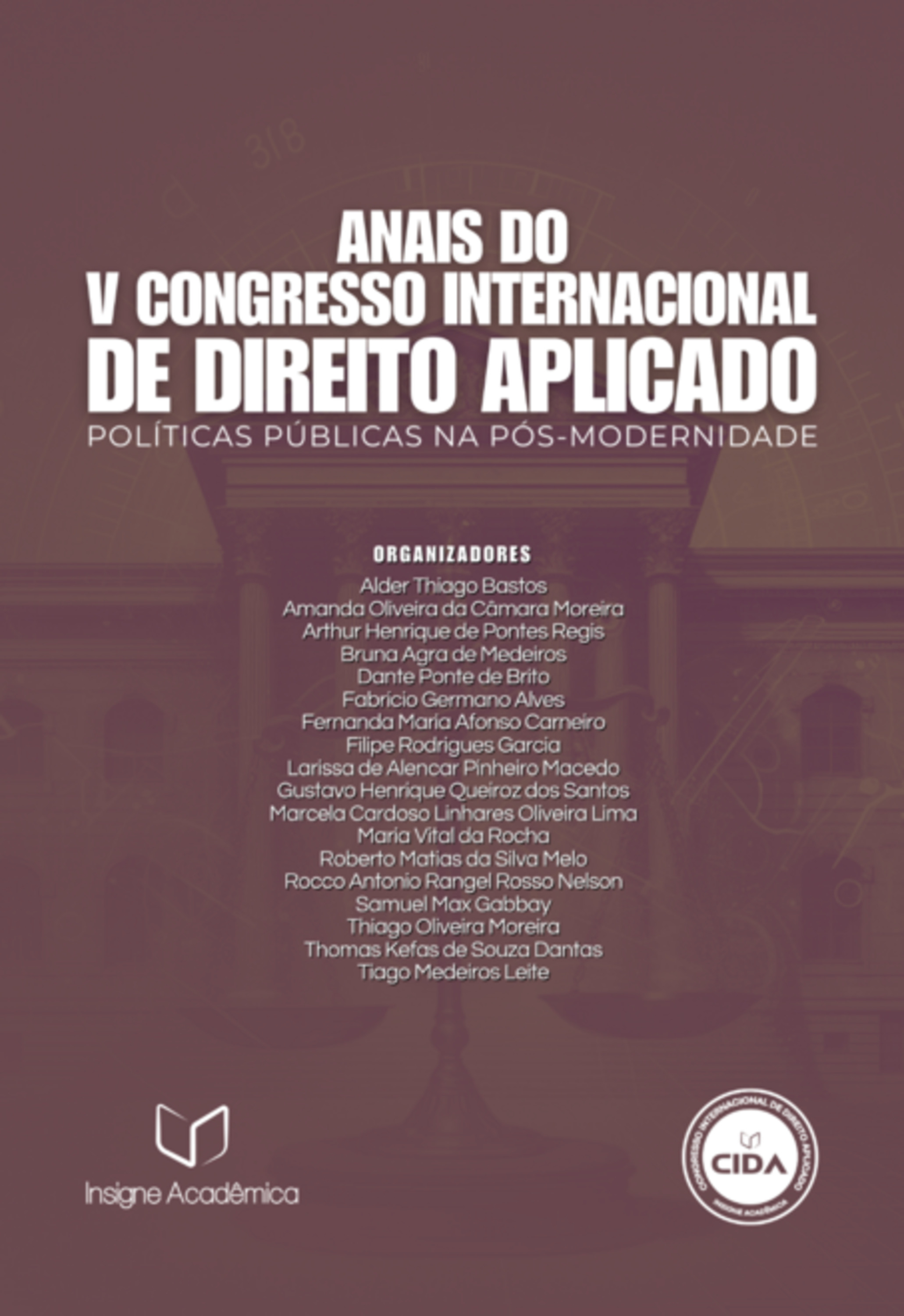 Anais Do V Congresso Internacional De Direito Aplicado