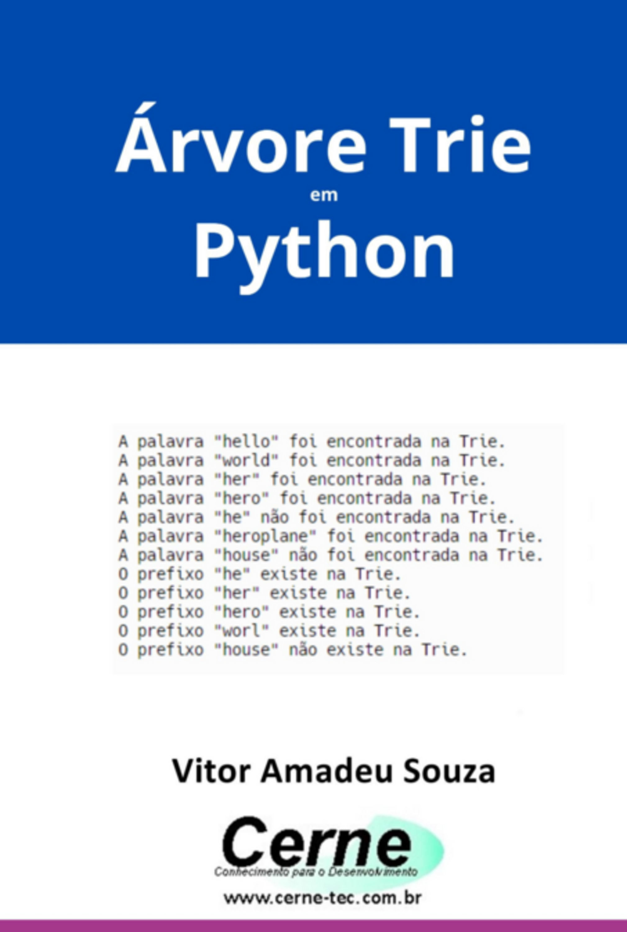 Árvore Trie Em Python