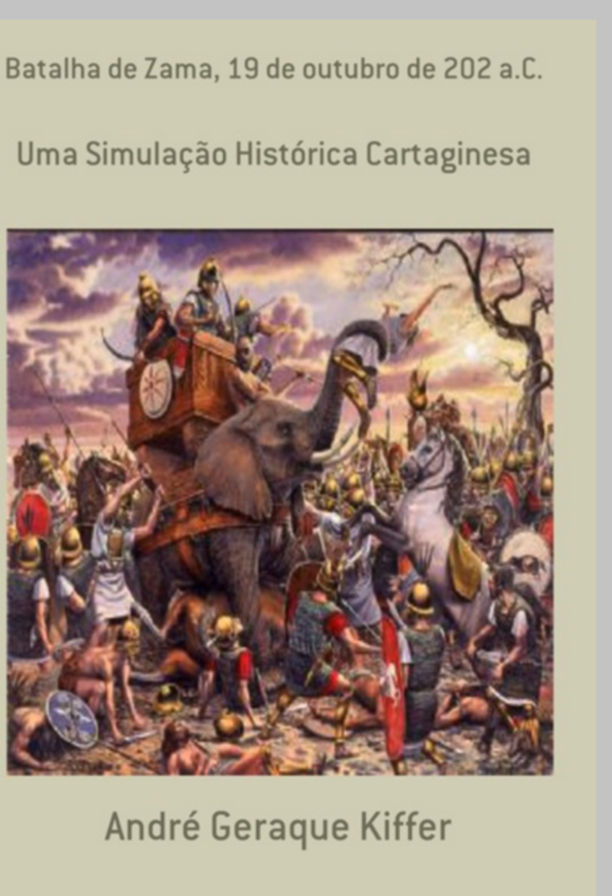 Batalha De Zama, 19 De Outubro De 202 A.c.