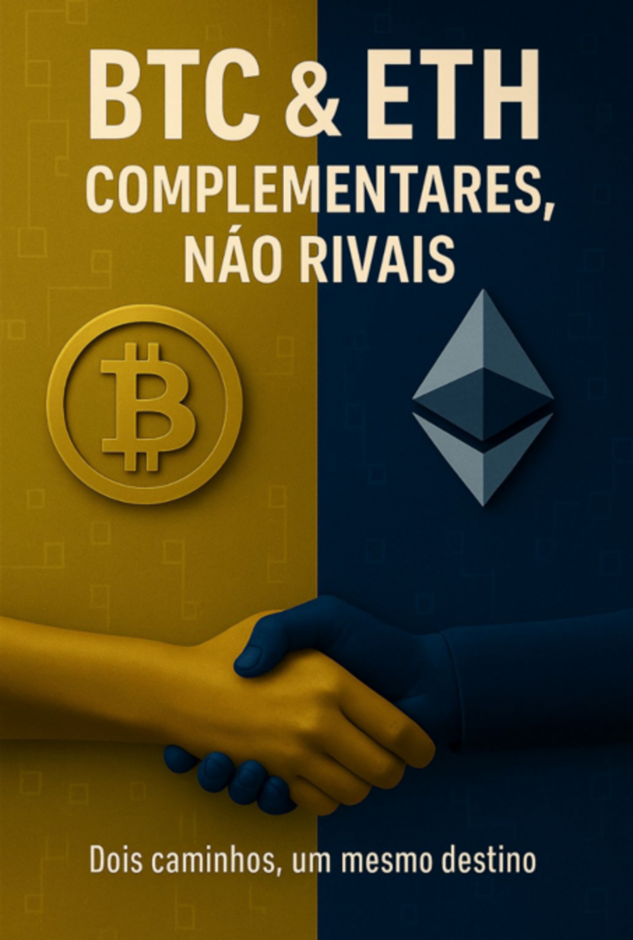 Btc & Eth Complementares , Não Rivais