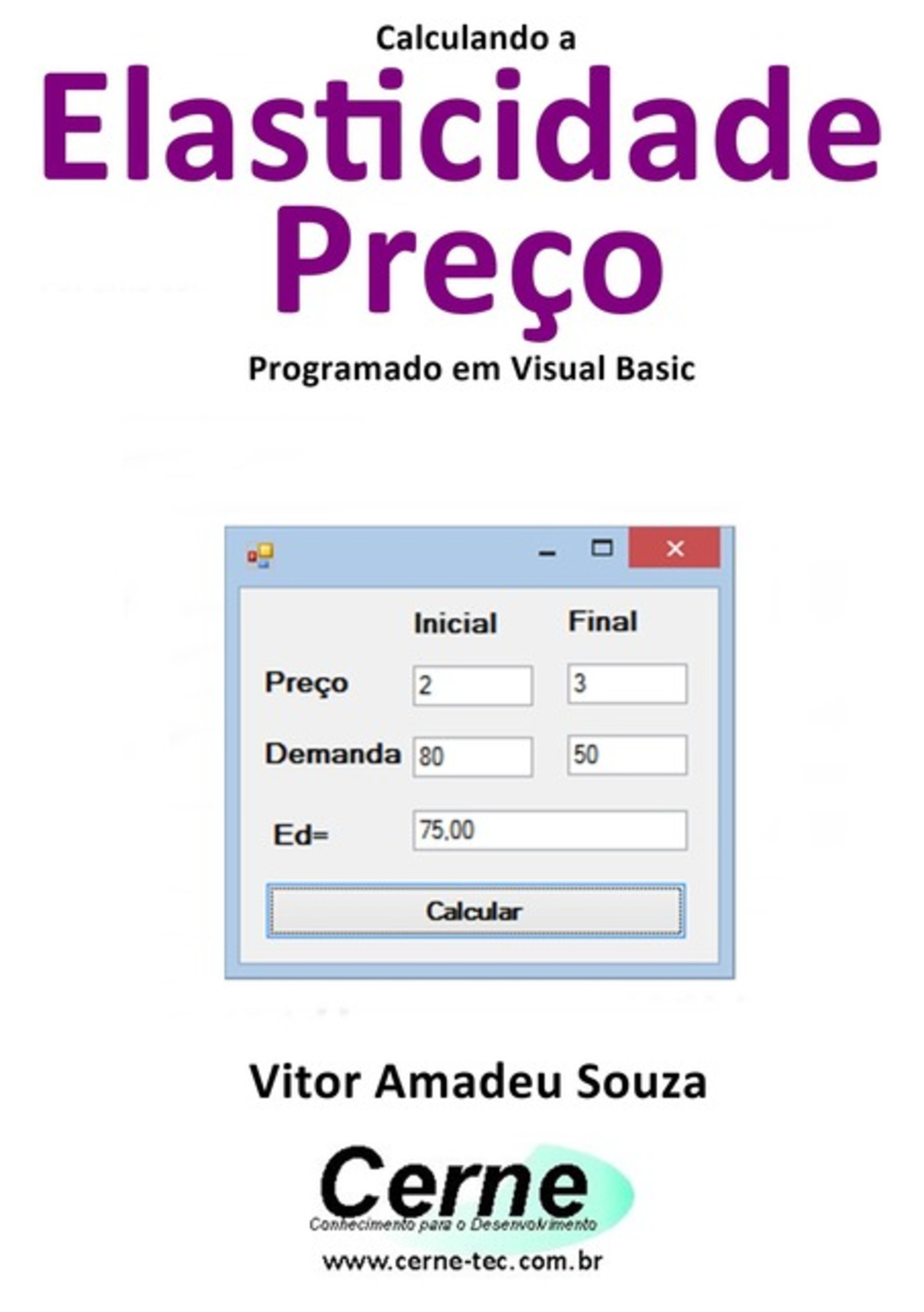 Calculando A Elasticidade Preço Programado Em Visual Basic