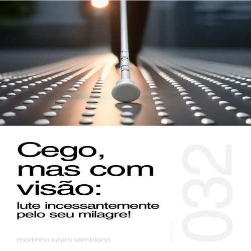 Cego, mas com visão: lute incessantemente pelo seu milagre! -Sermão 032