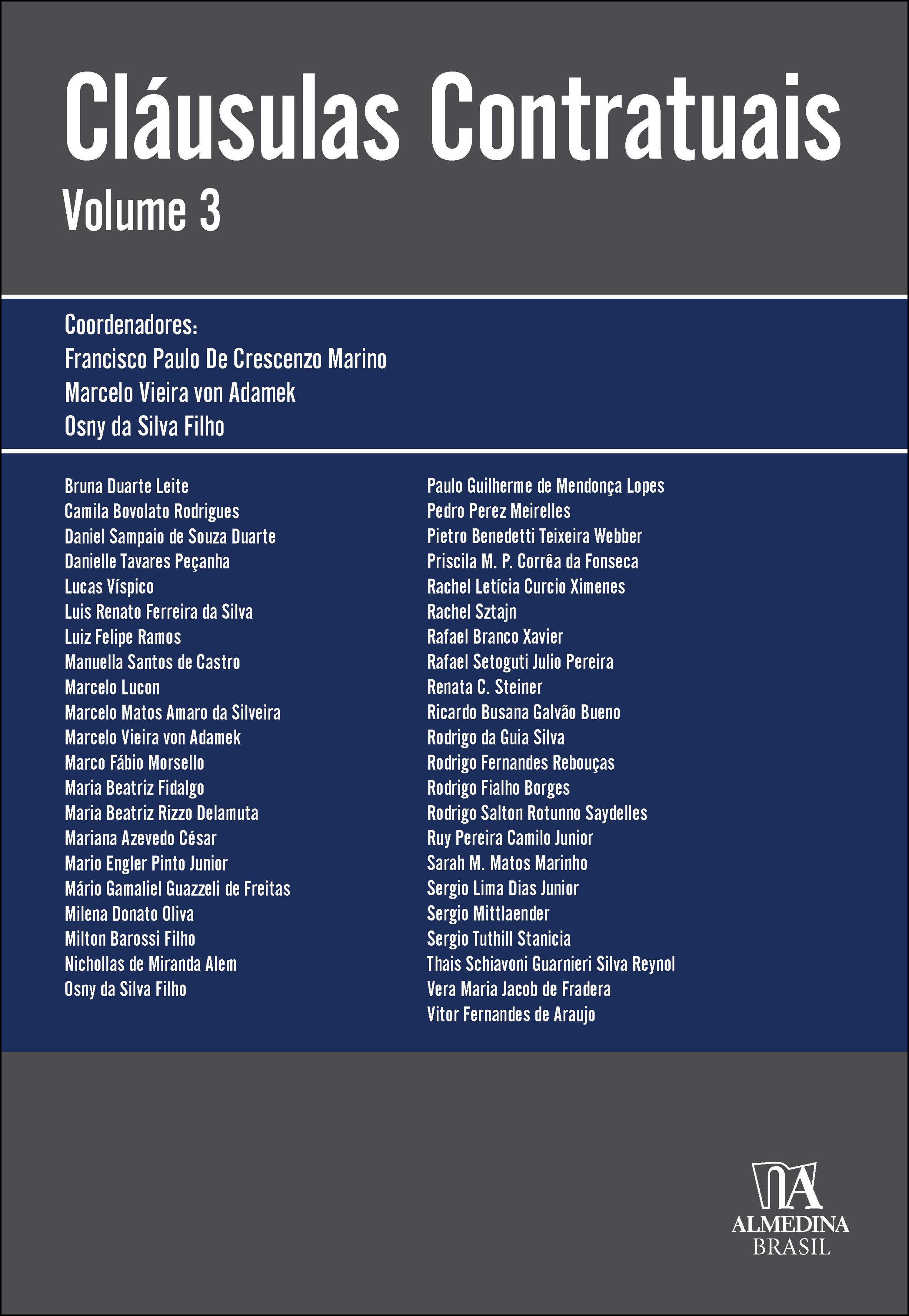 Cláusulas contratuais