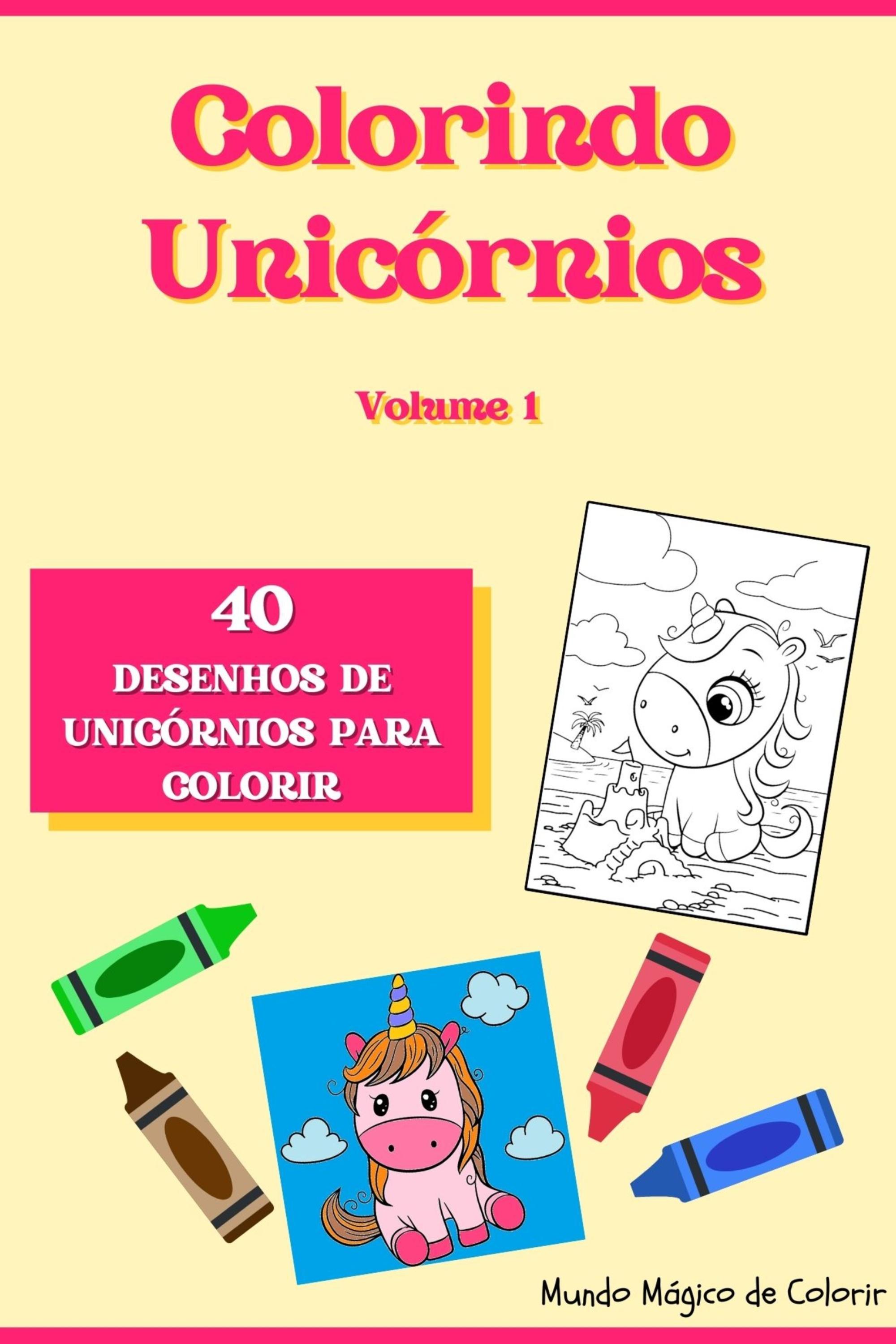 Colorindo Unicórnios