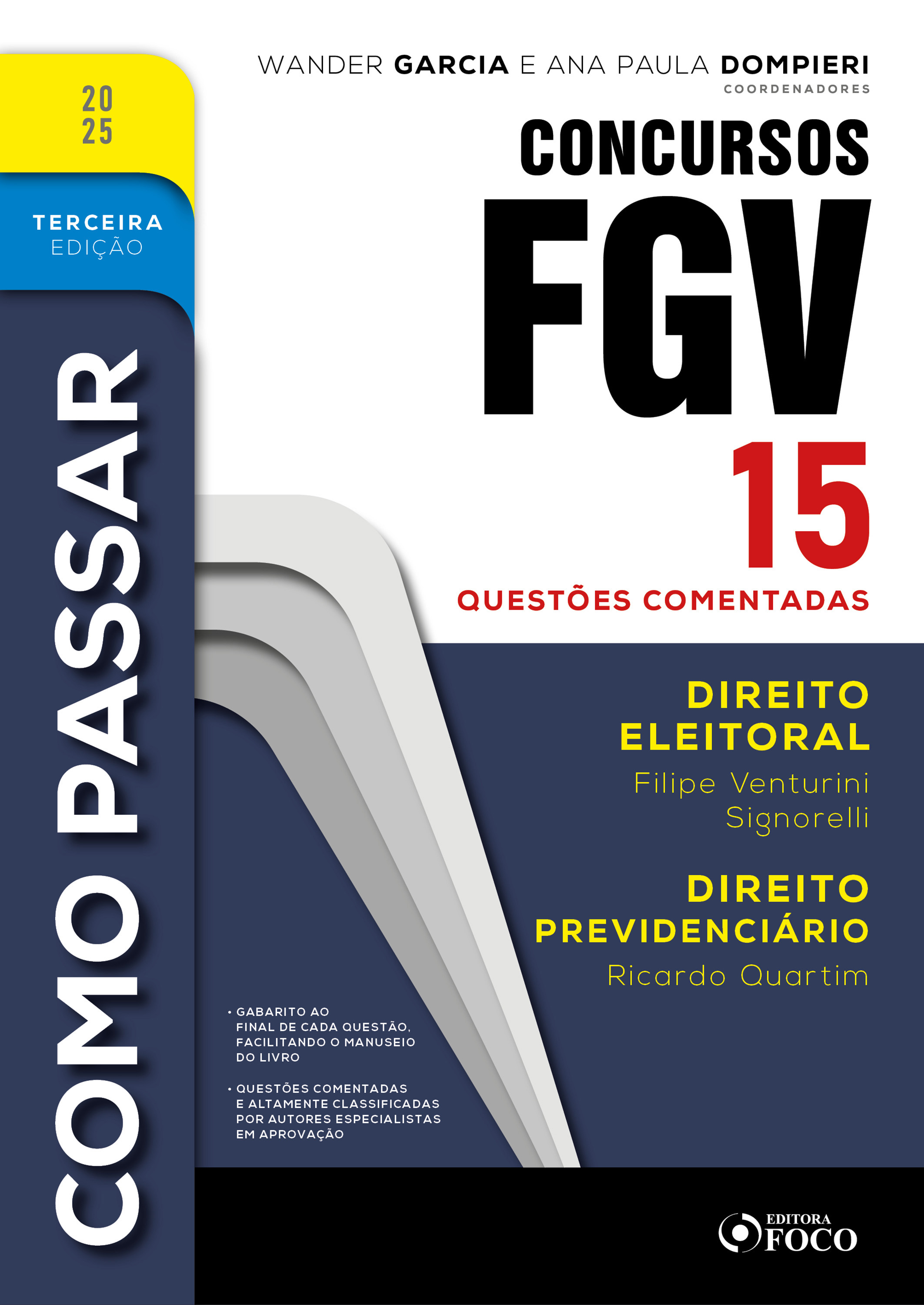 Como Passar em Concursos FGV - 3ª Ed - 2025