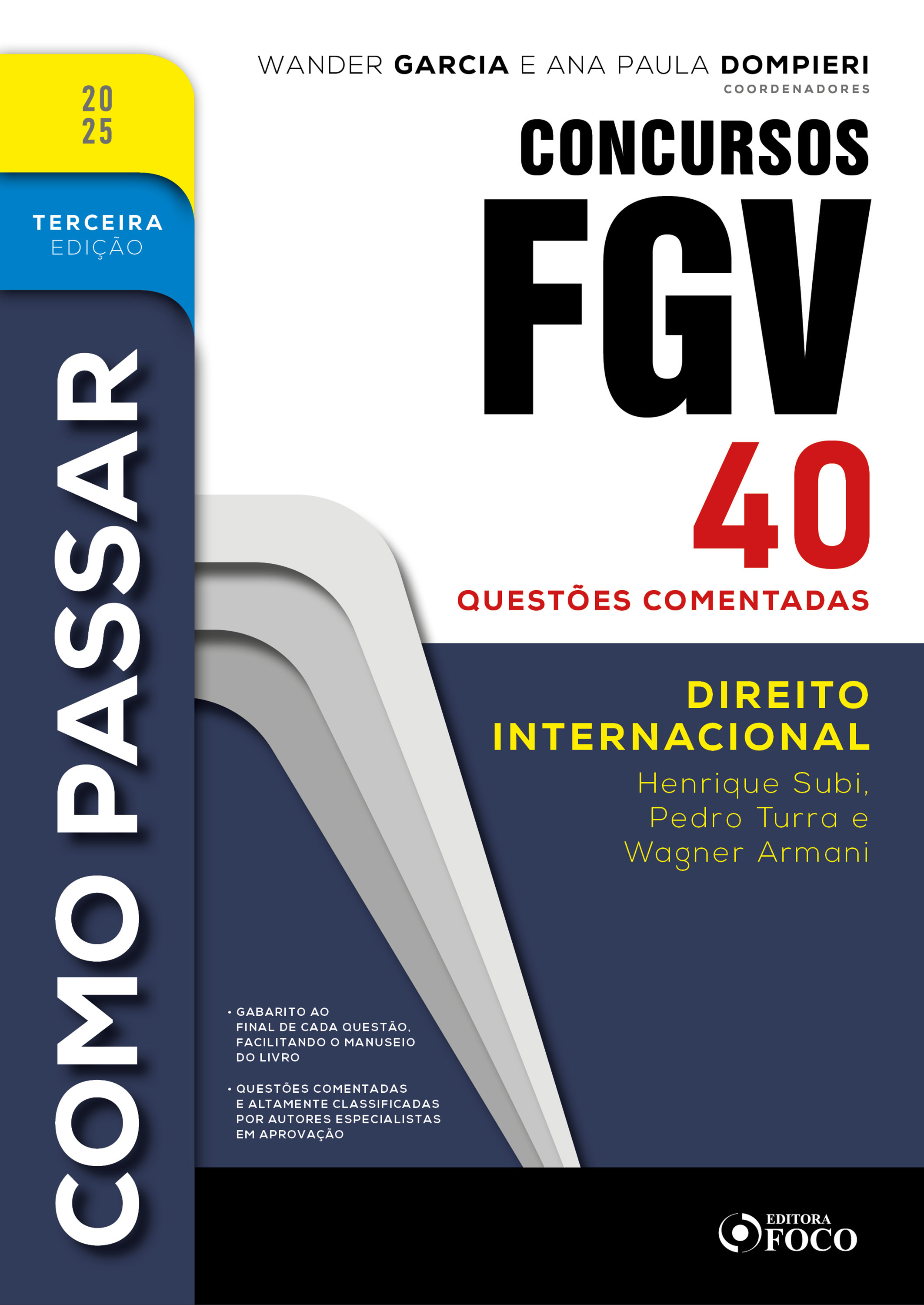 Como Passar em Concursos FGV - 3ª Ed - 2025