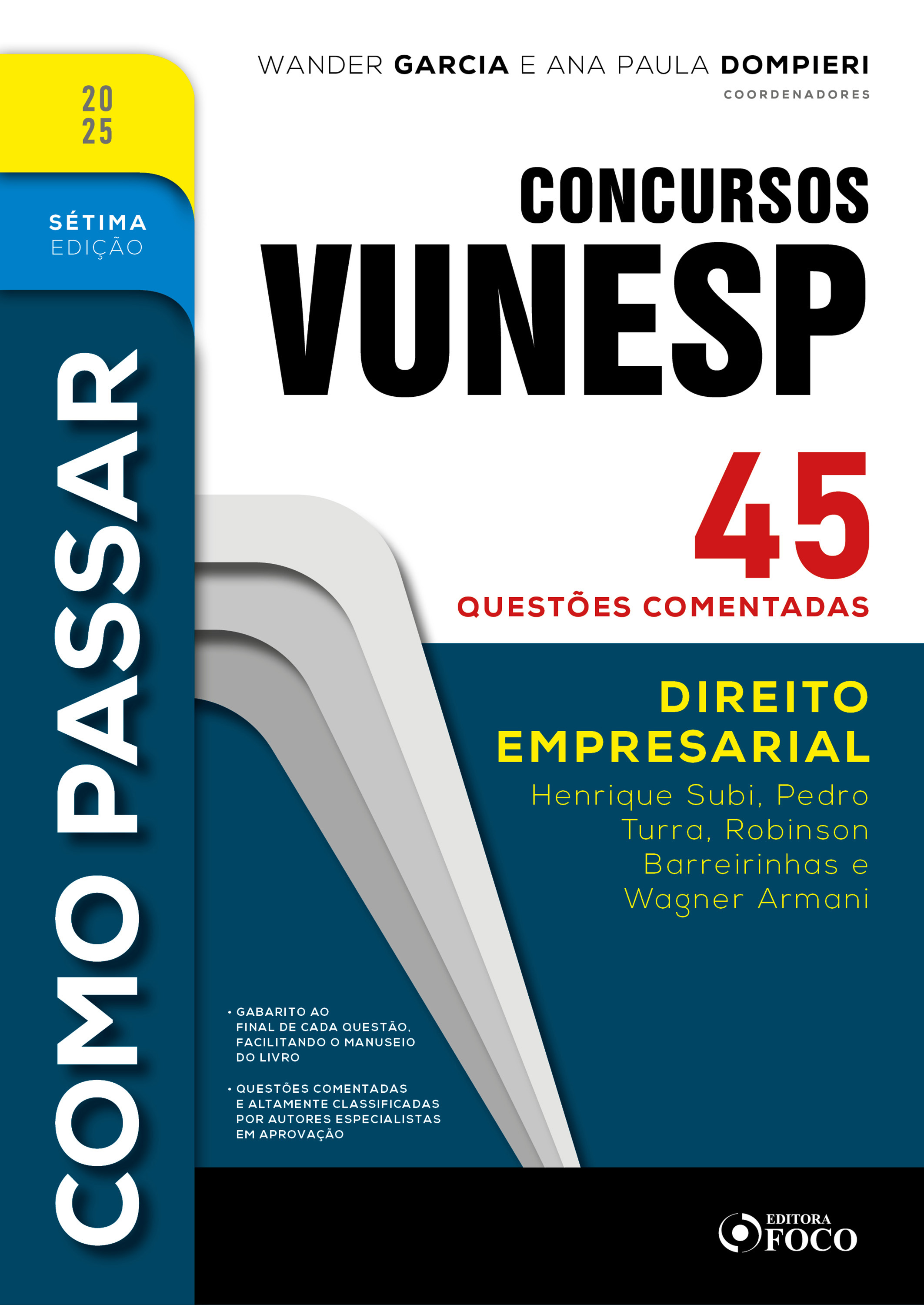 Como Passar em Concursos Vunesp - 7ª Ed -2025