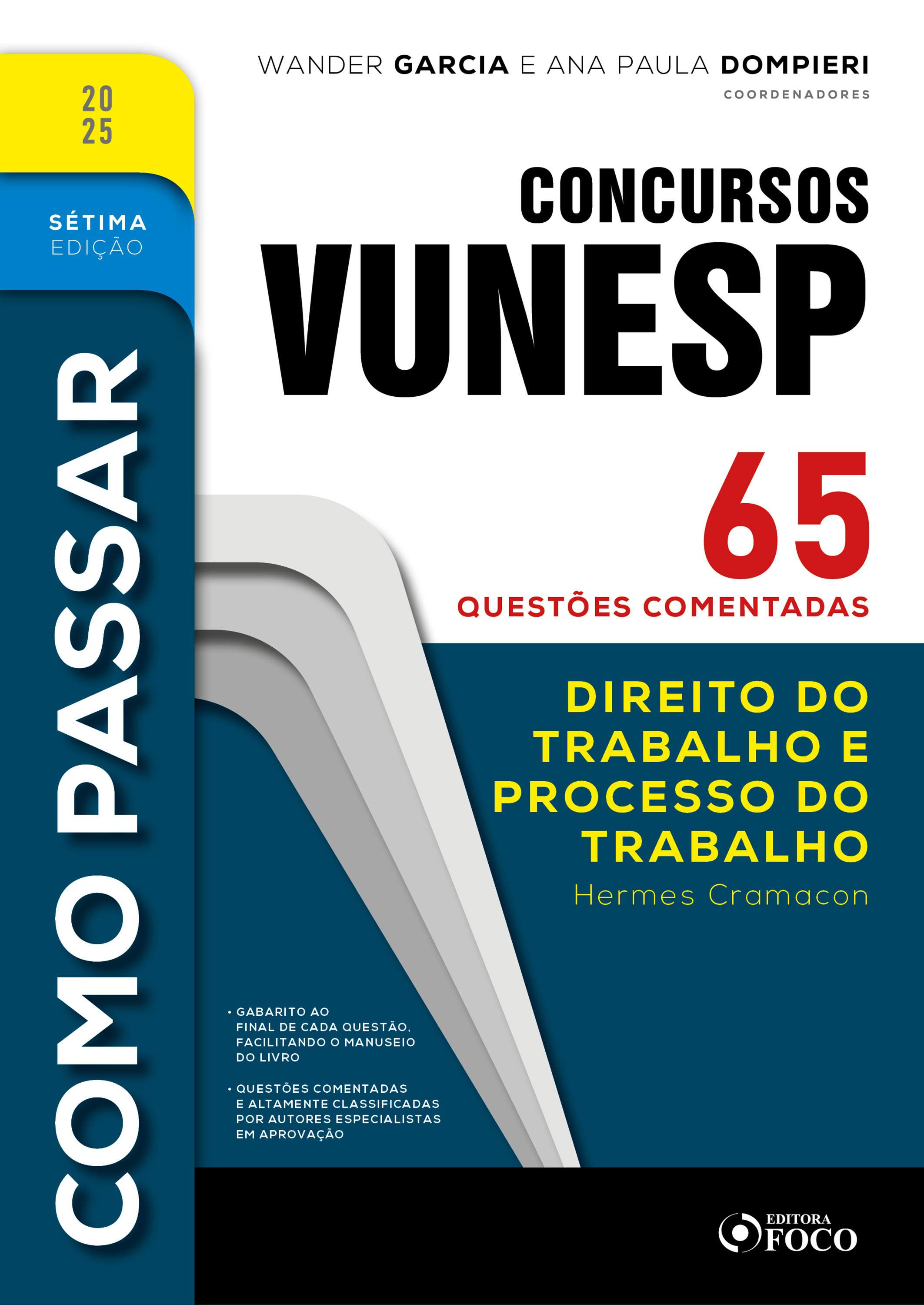 Como Passar em Concursos Vunesp - 7ª Ed -2025