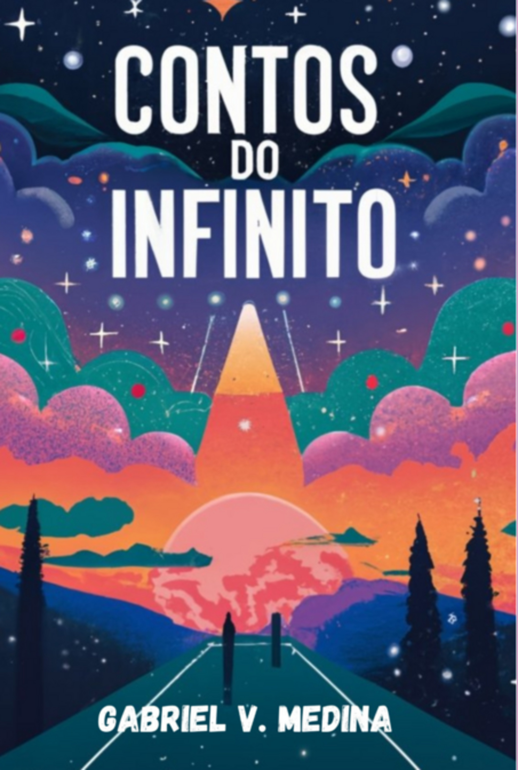 Contos Do Infinito - Capa Mole Preto E Branco