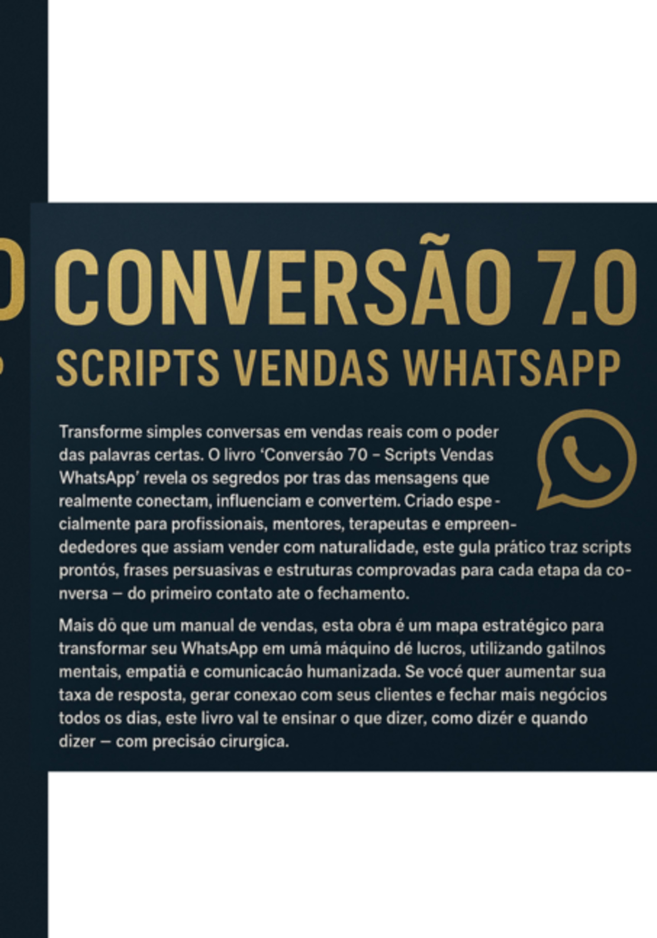 Conversão 7.0 Scripts Vendas Whatsaap