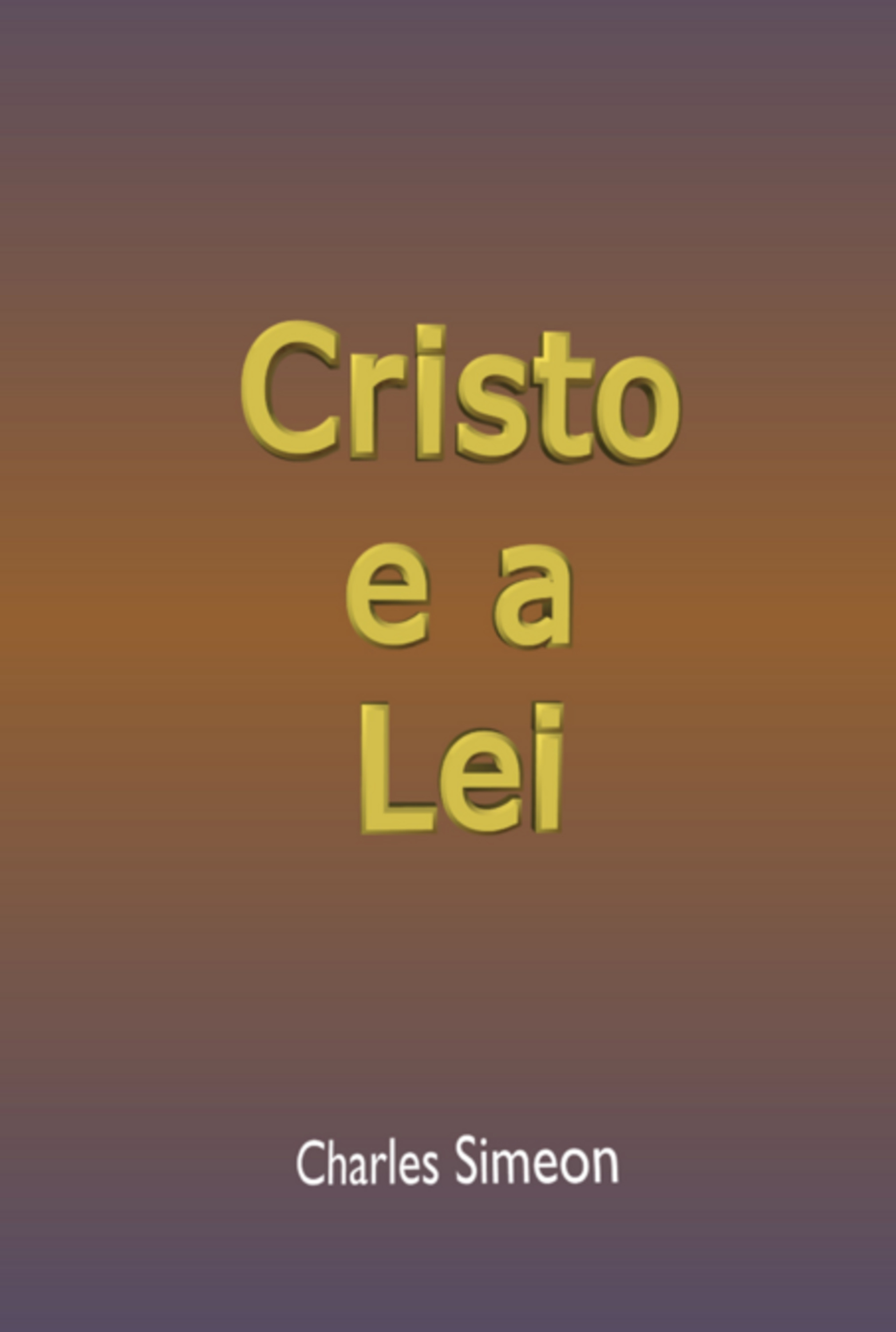 Cristo E A Lei