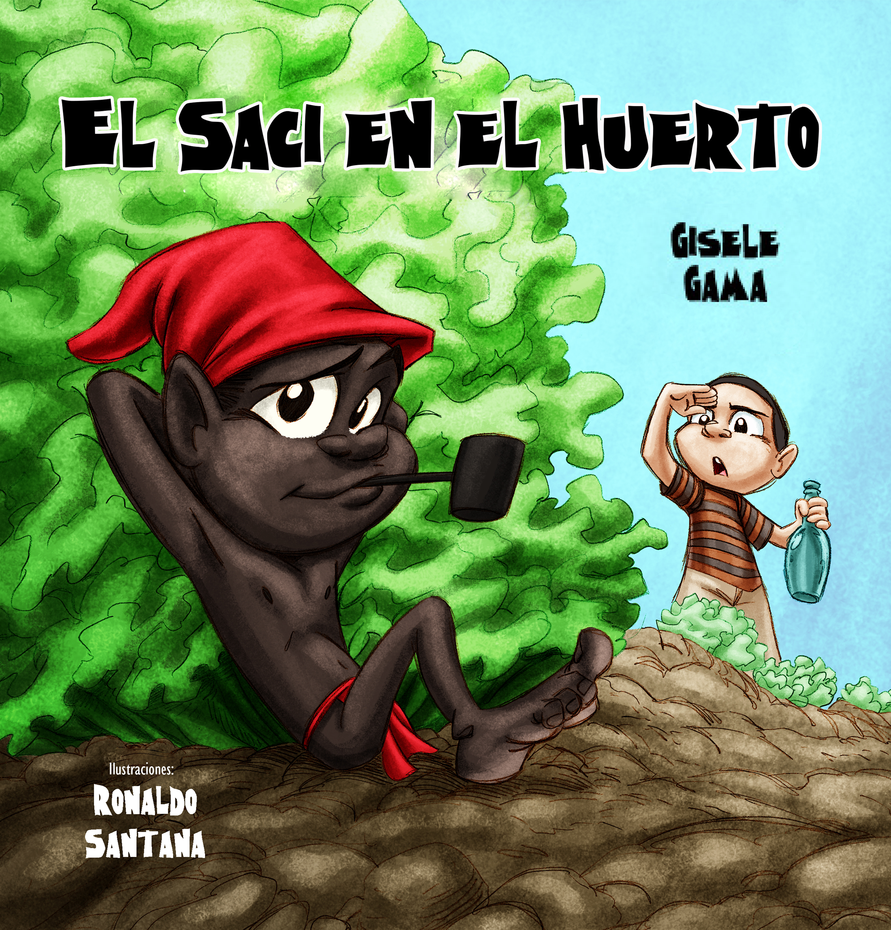 El saci en el huerto