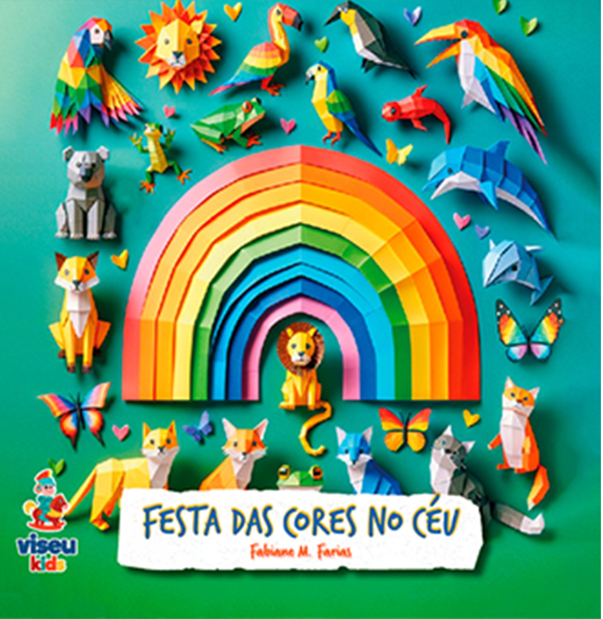 Festa das cores no céu