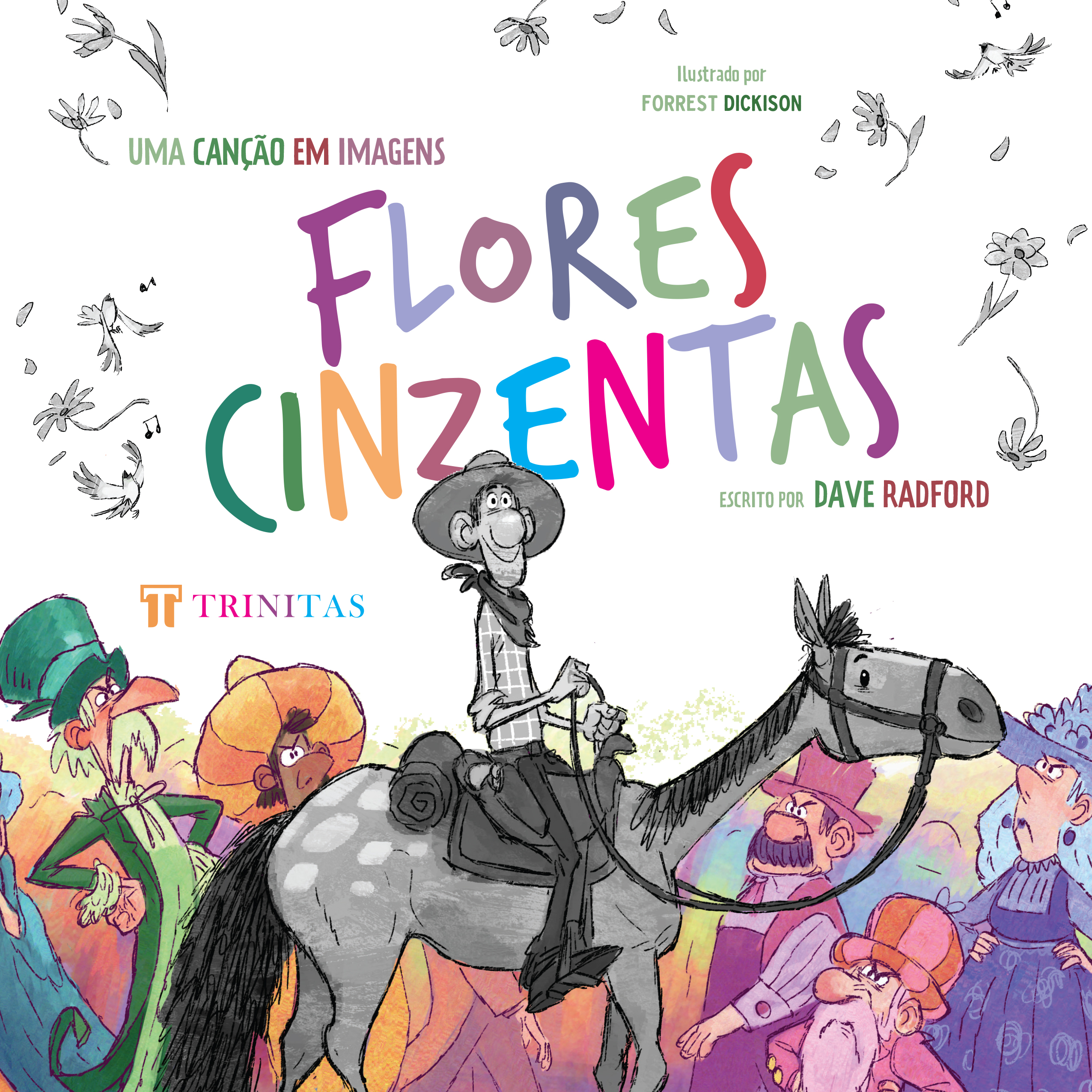 Flores cinzentas