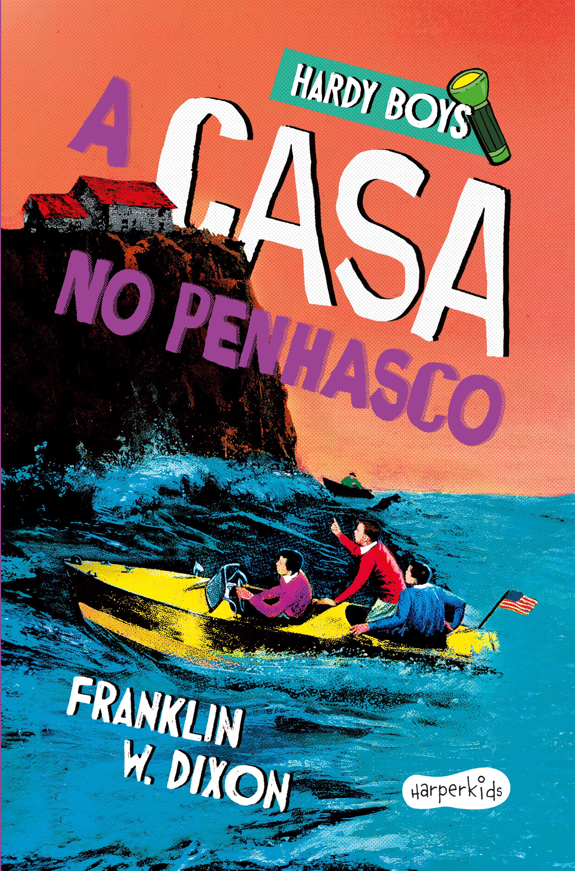 Hardy Boys: A casa no penhasco – Segundo volume da clássica série de mistério infantojuvenil