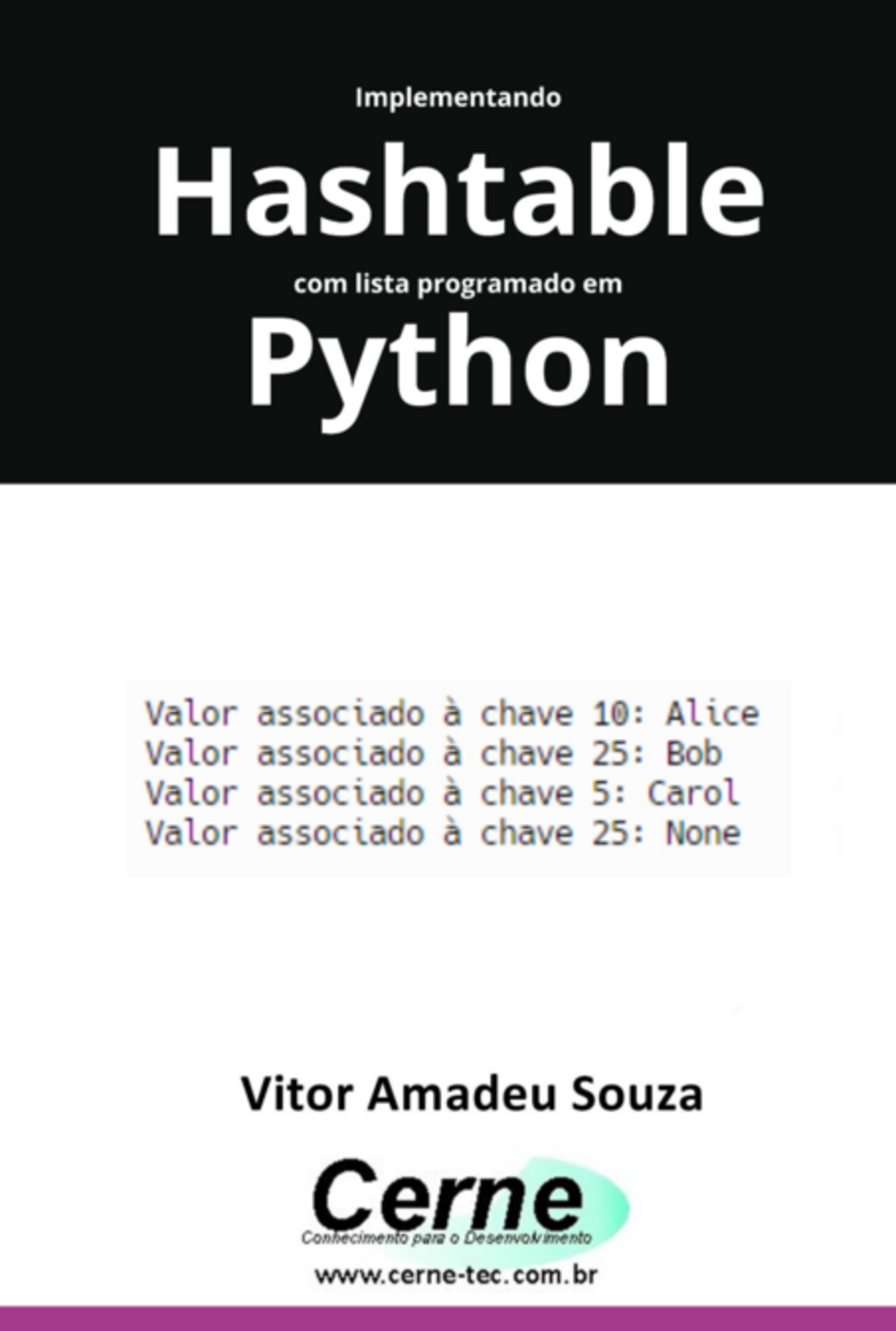 Implementando Hashtable Com Lista Programado Em Python