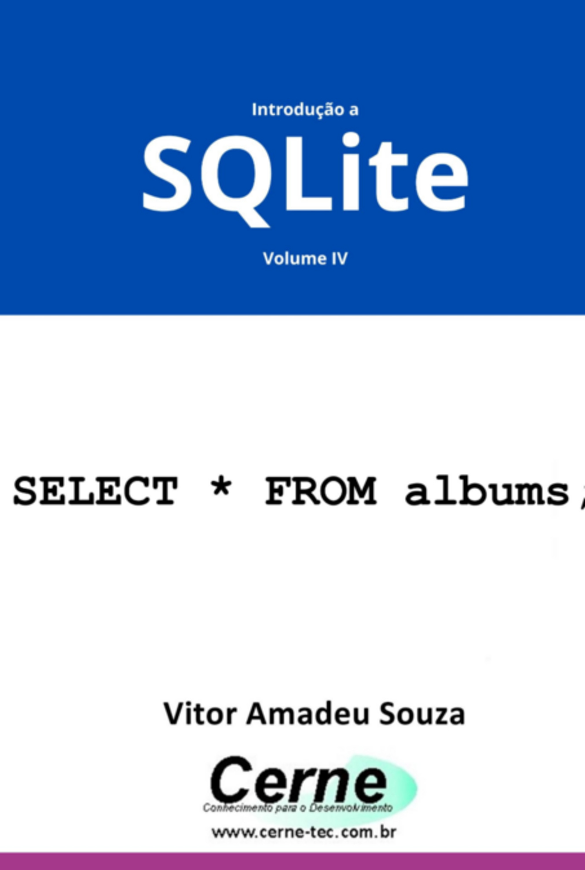 Introdução A Sqlite Volume Iv