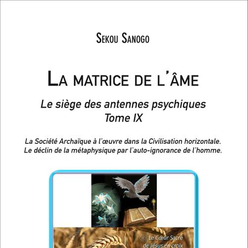 La matrice de l'âme : Le siège des antennes psychiques. Tome IX. La Société Archaïque à l'œuvre dans la Civilisation horizontale. -Le déclin de la métaphysique par l'auto-ignorance de l'homme.