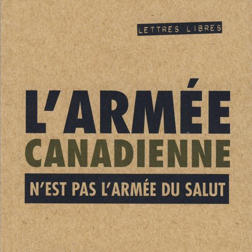 L'armée canadienne n'est pas l'Armée du Salut