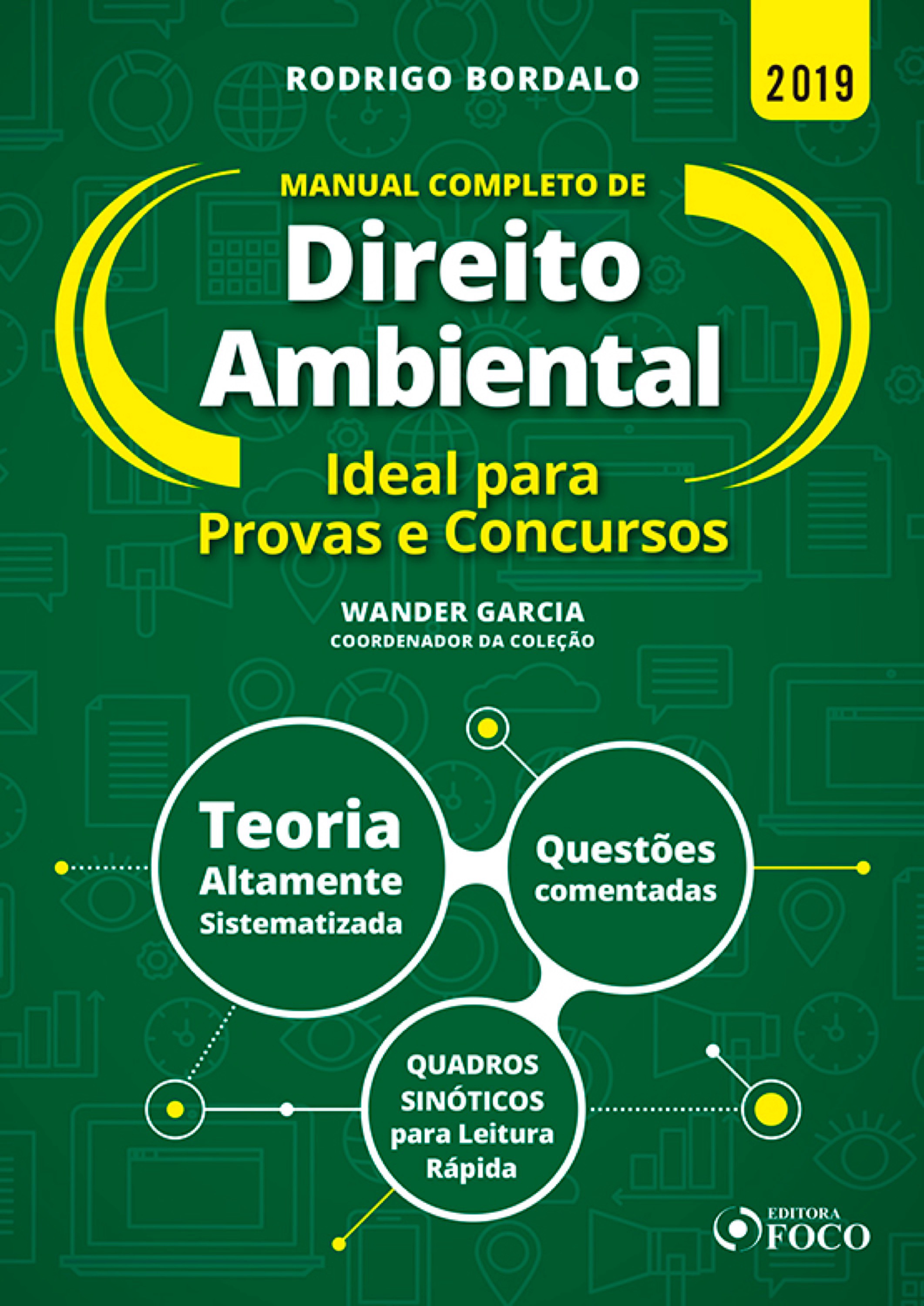 Manual completo de direito ambiental: ideal para provas e concursos - 1 ed - 2019.