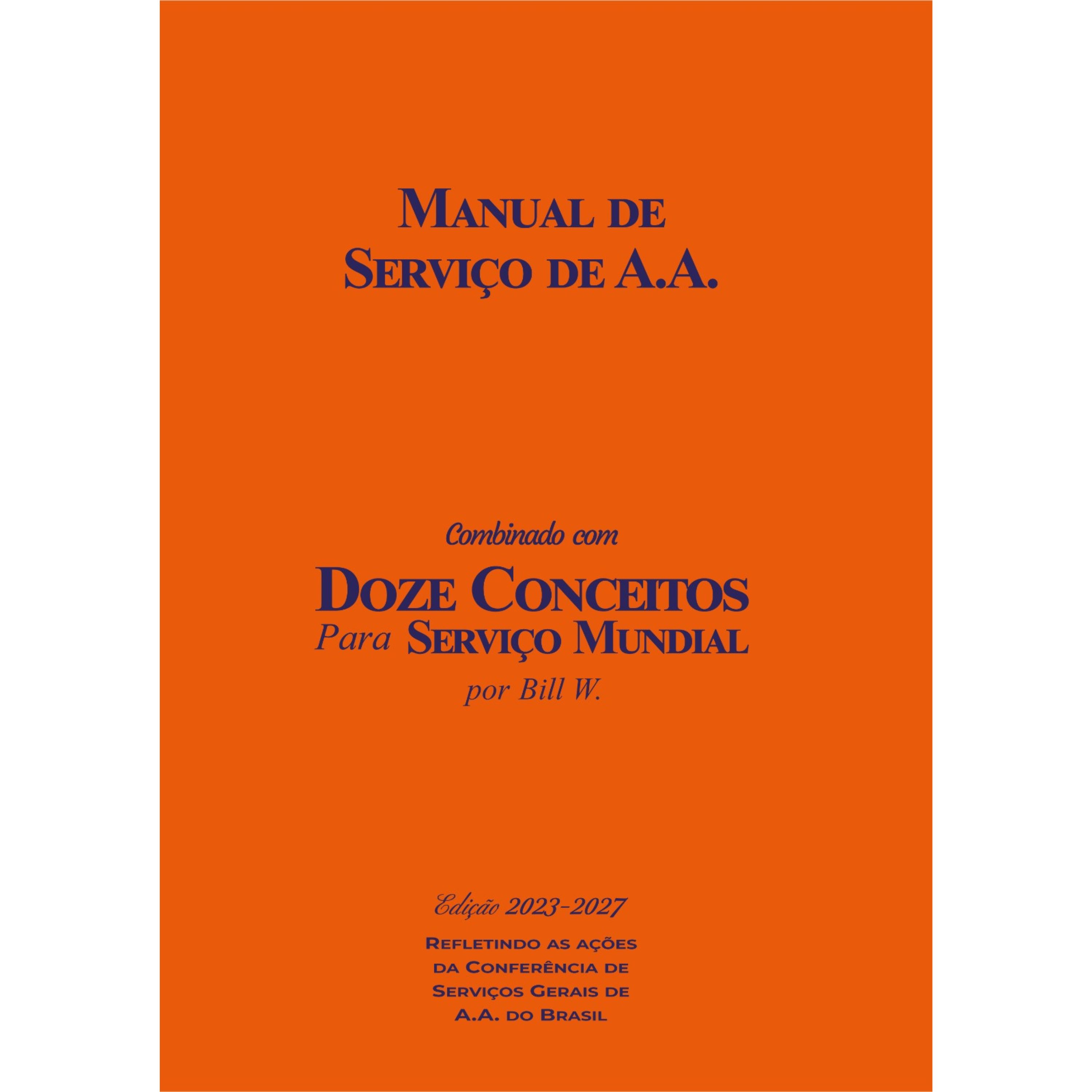 Manual de serviço de A.A.