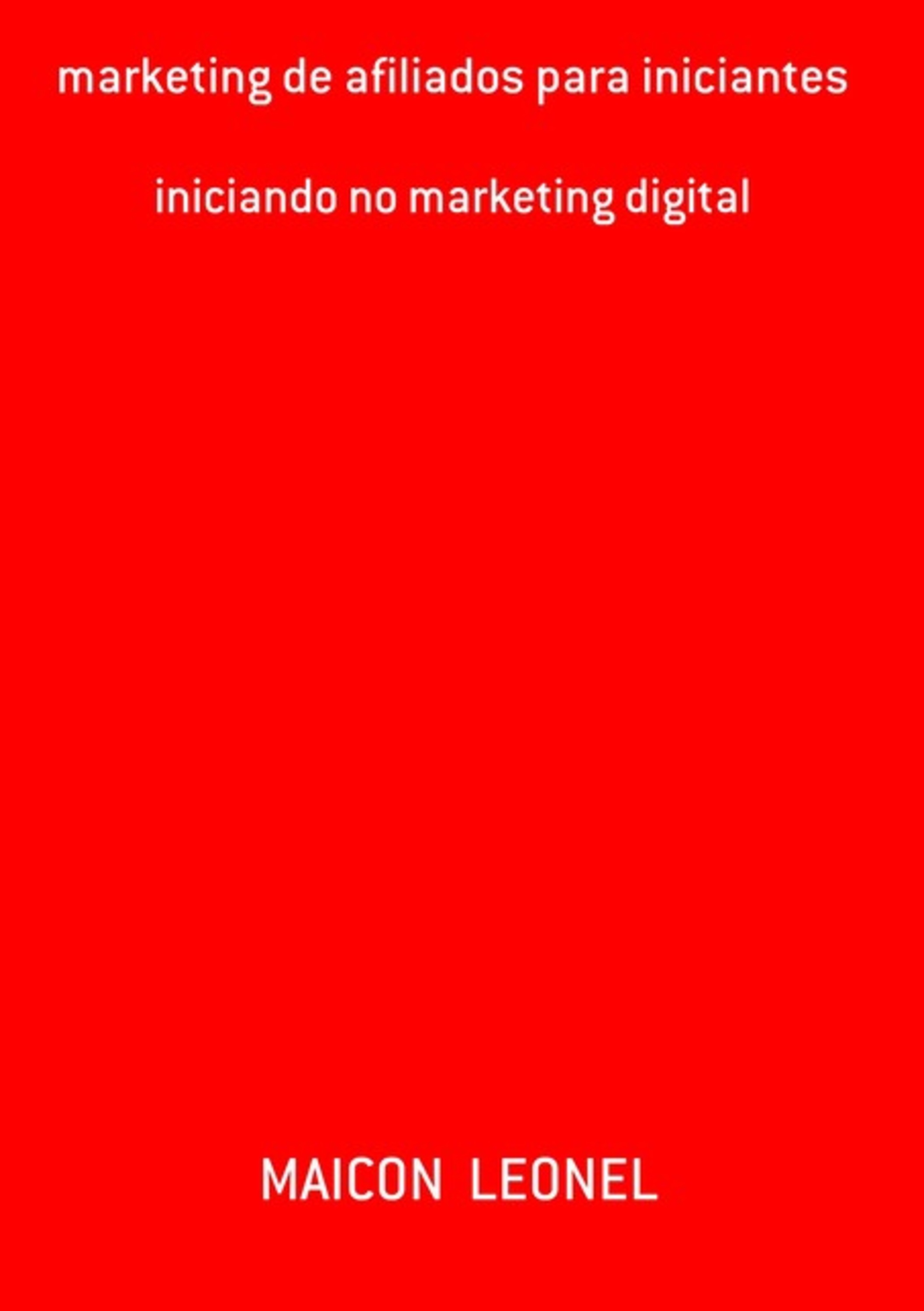 Marketing De Afiliados Para Iniciantes