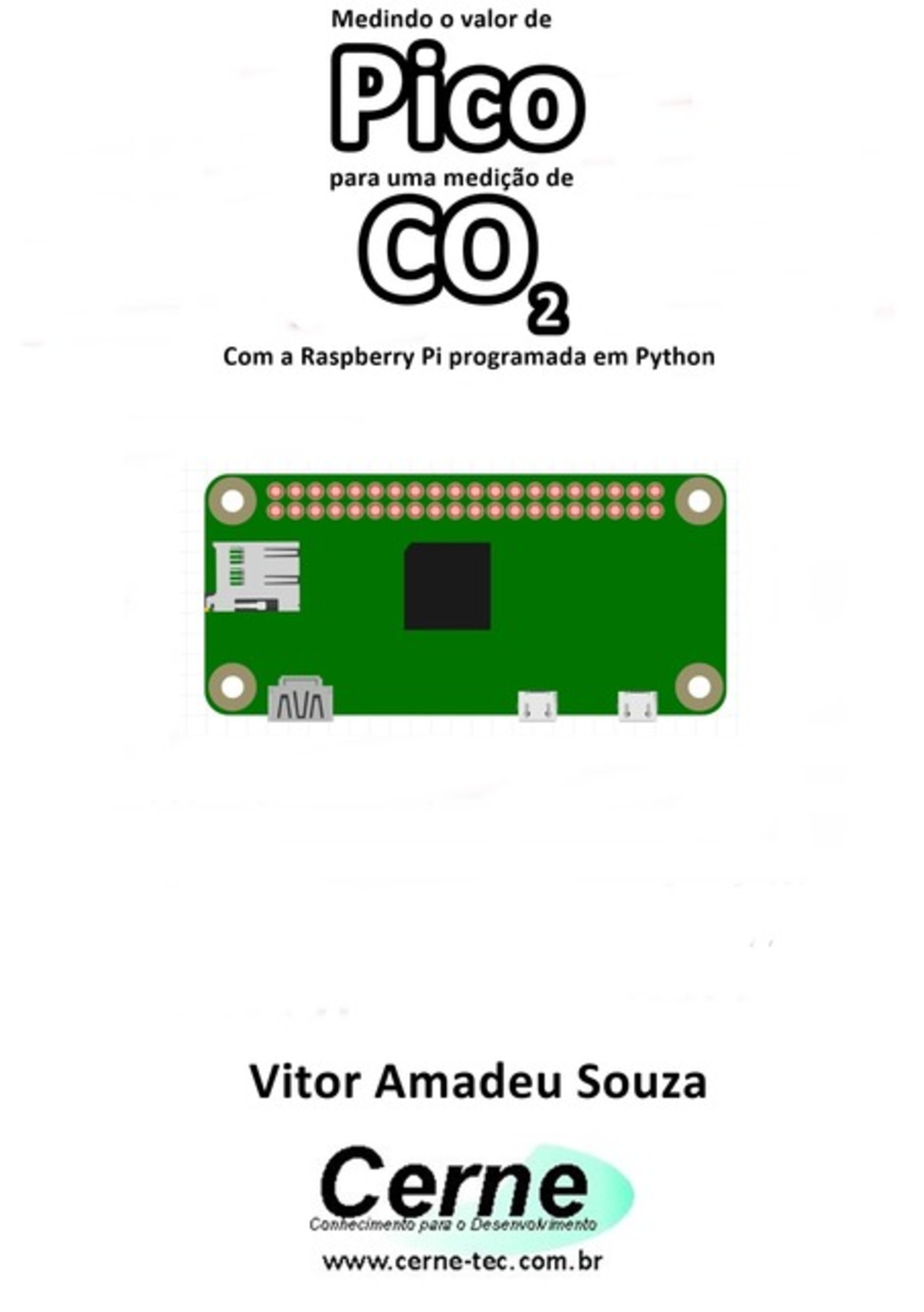 Medindo O Valor De Pico Para Uma Medição De Co2 Com A Raspberry Pi Programada Em Python