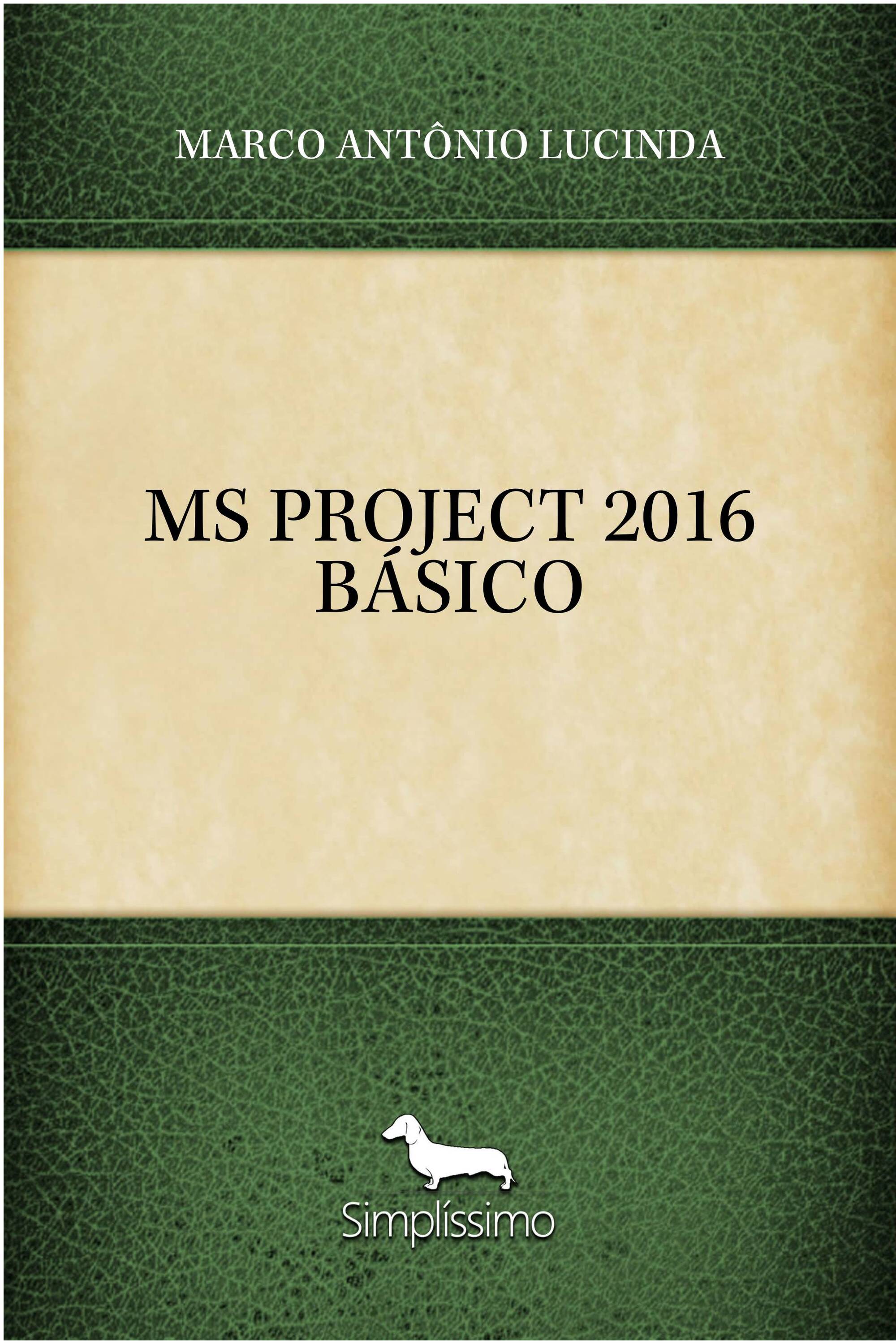 MS PROJECT 2016 BÁSICO