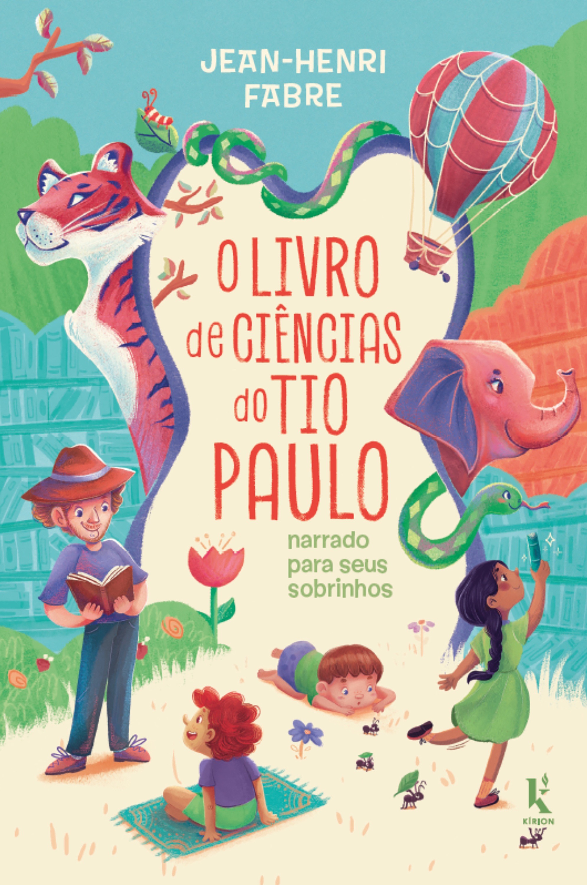 O livro de ciências do tio Paulo narrado para seus sobrinhos