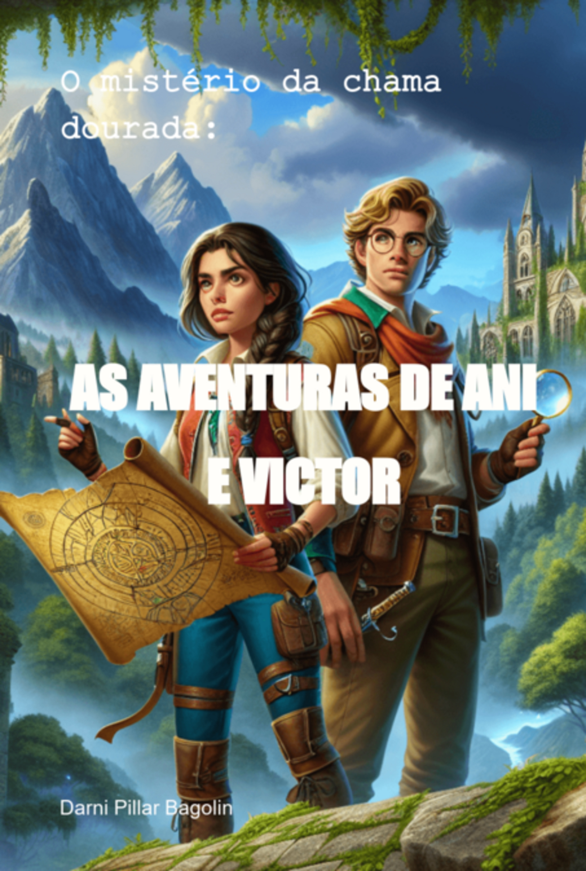 O Mistério Da Chama Dourada: