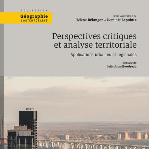 Perspectives critiques et analyse territoriale