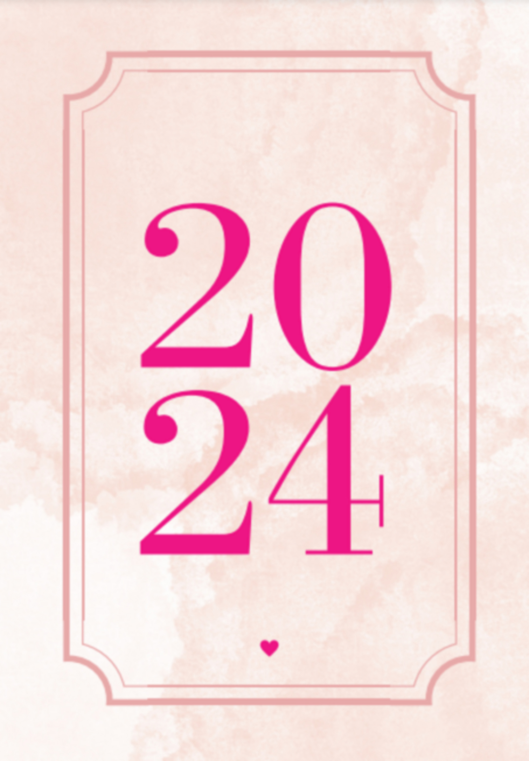 Planner 2024 Pink Mood