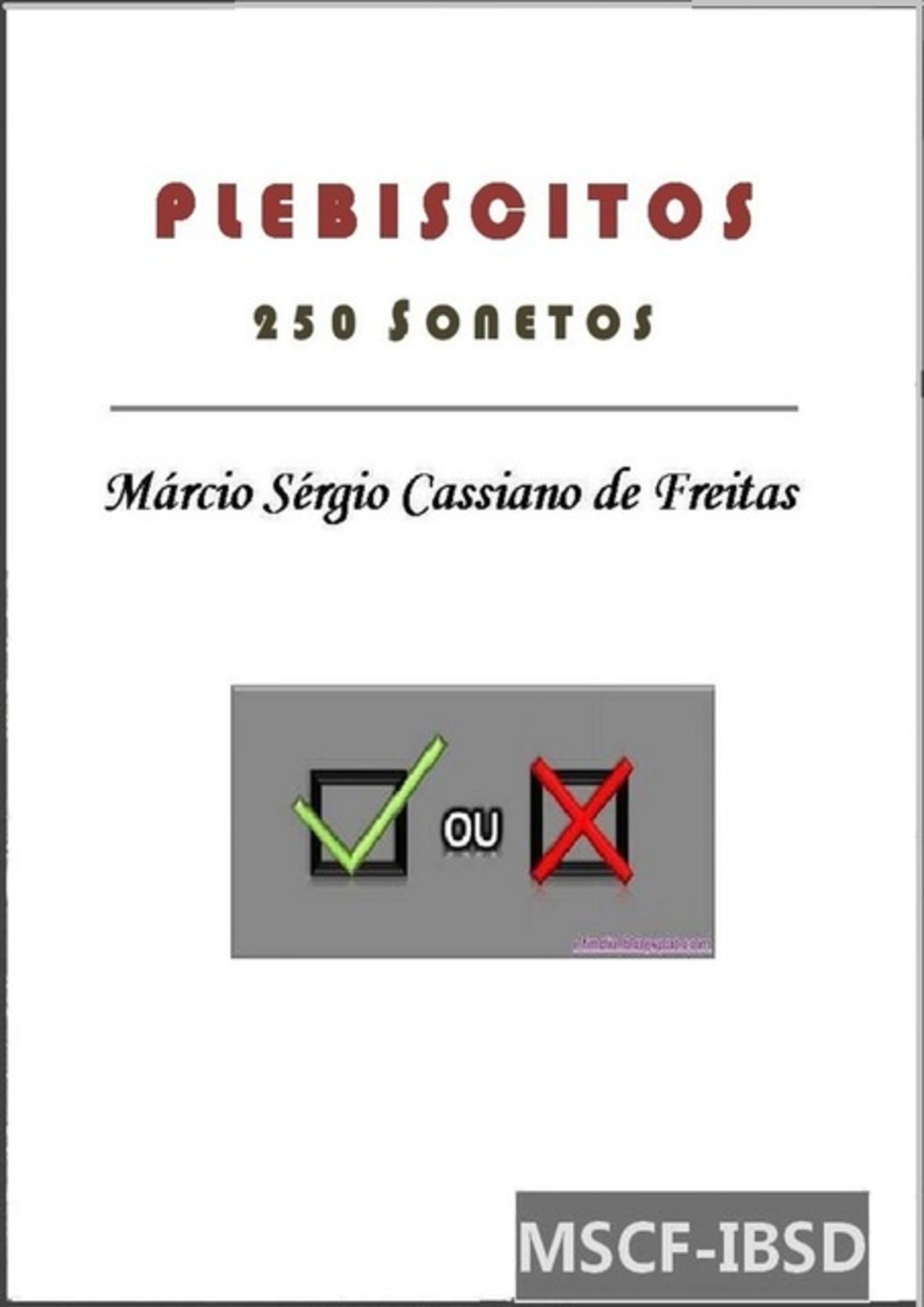 Plebiscitos (250 Sonetos)