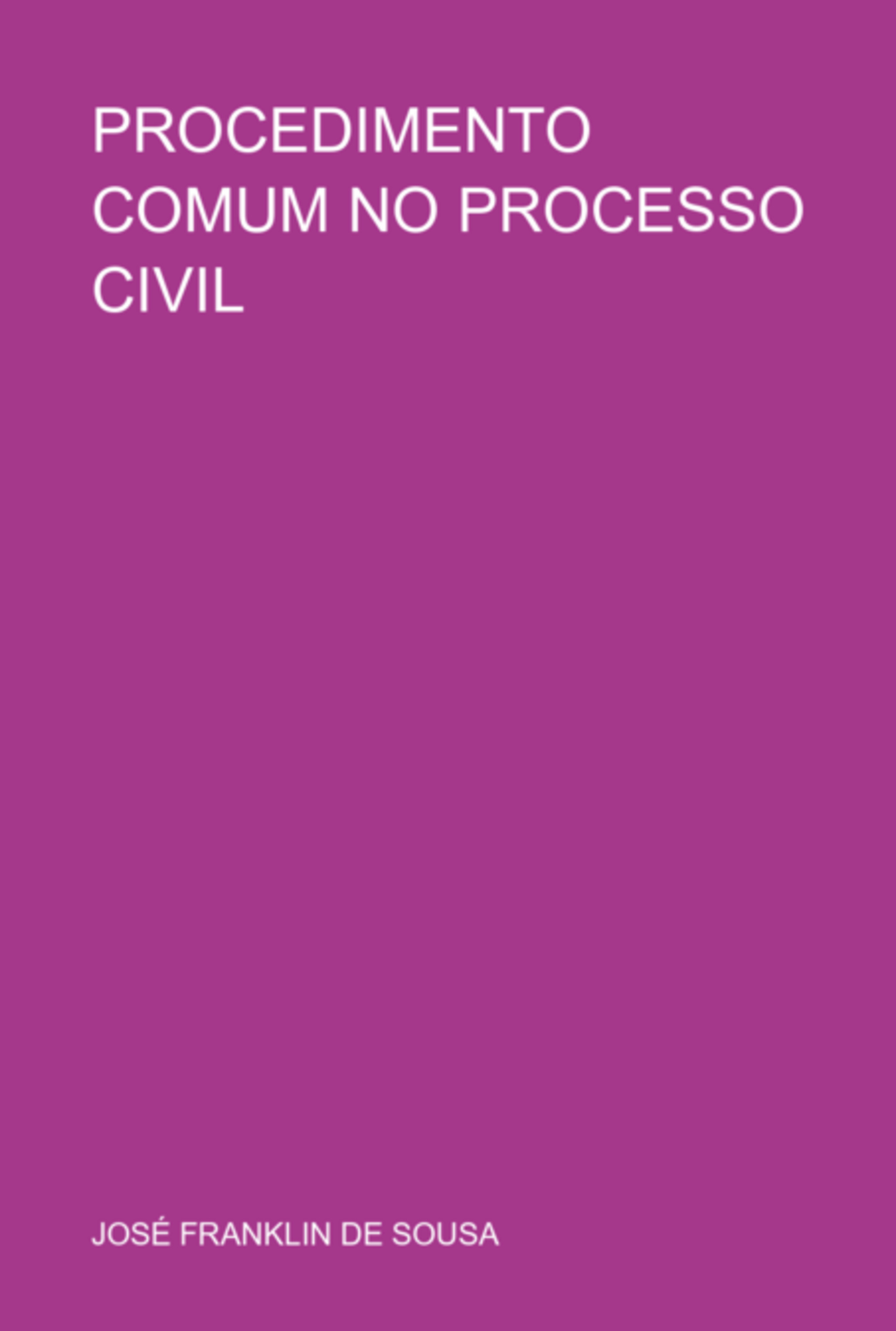 Procedimento Comum No Processo Civil