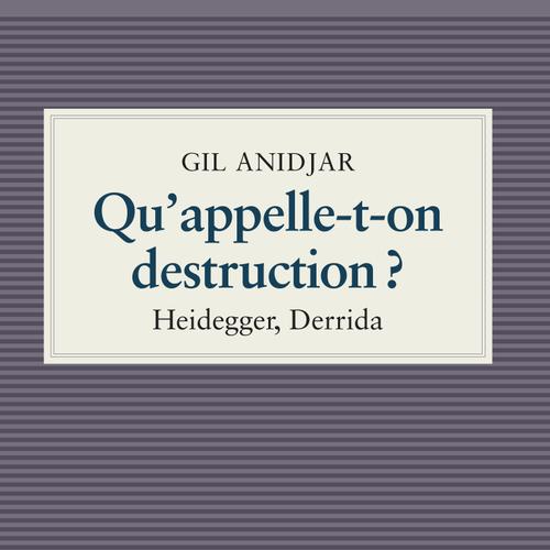 Qu'appelle-t-on destruction?