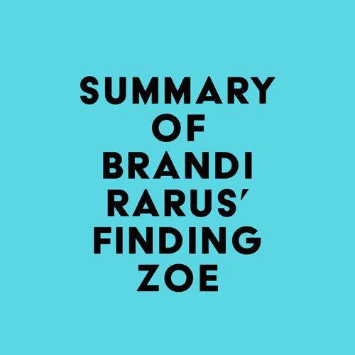 Summary of Brandi Rarus' Finding Zoe