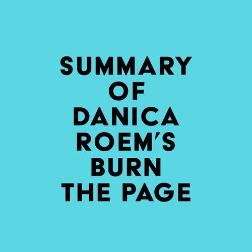 Summary of Danica Roem's Burn the Page